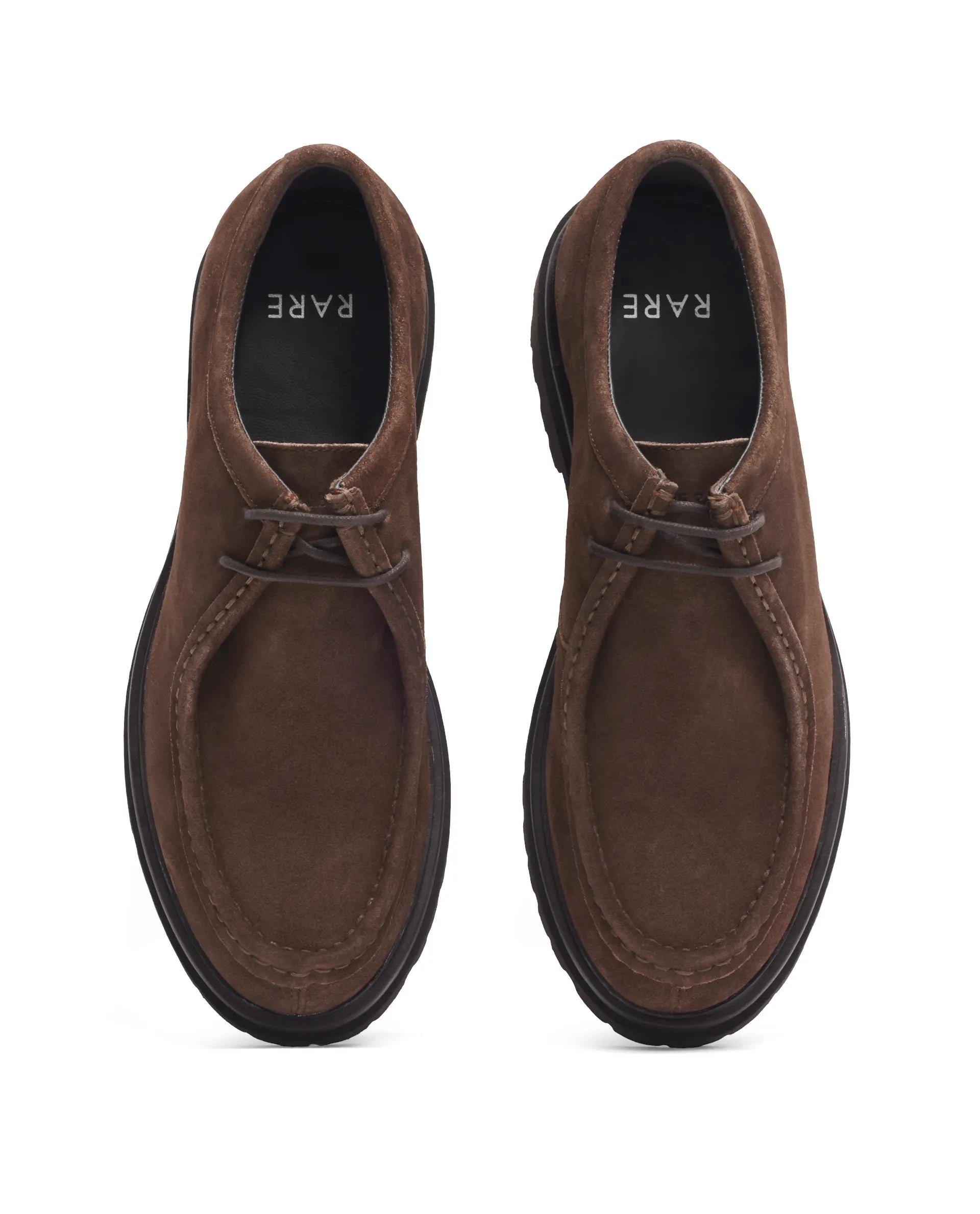 Rare Rabbit Men Seoul Dark Brown Lace-Up Shoes