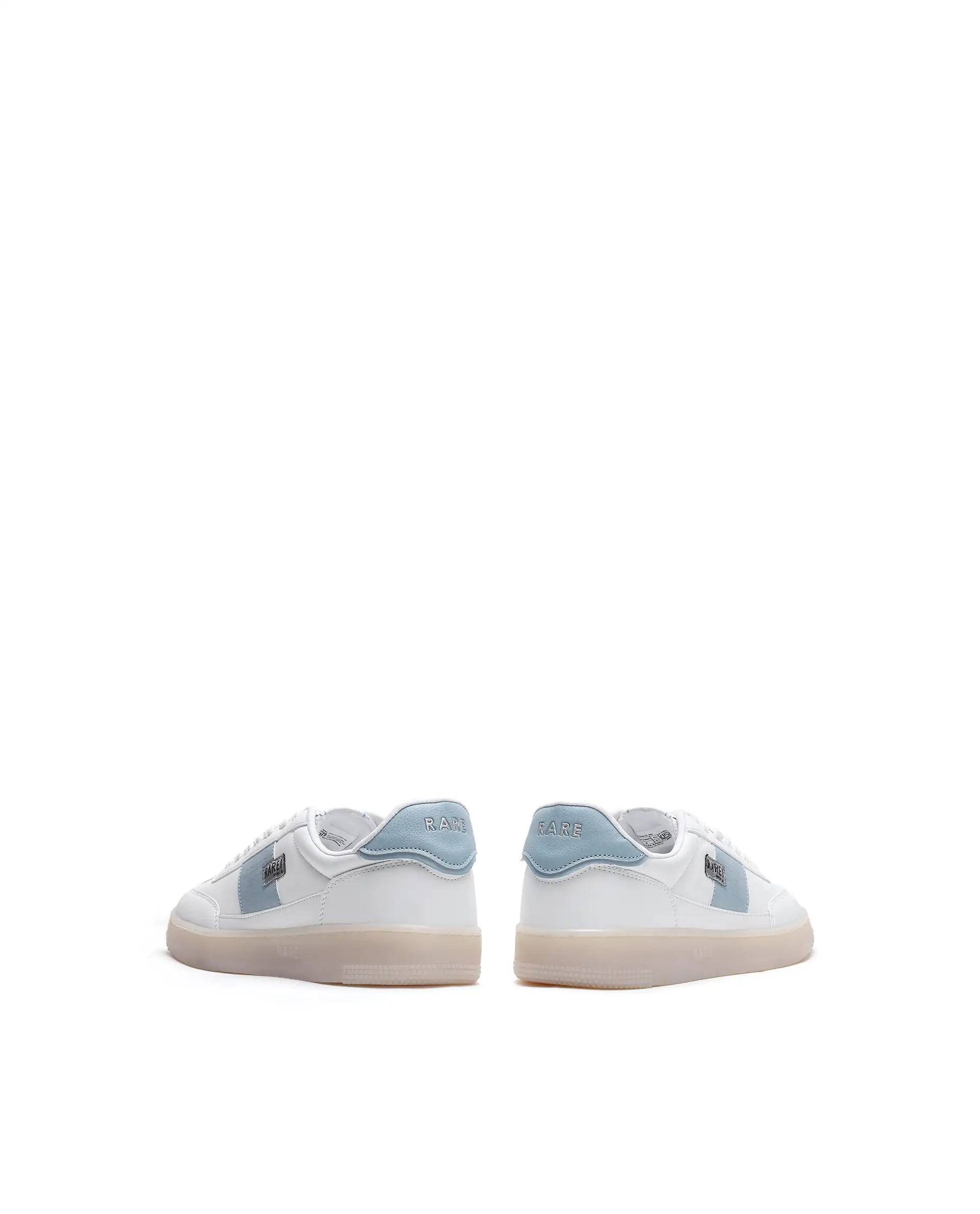 Rare Rabbit Men's Sirius 86 Blue Micro Leather Sneaker