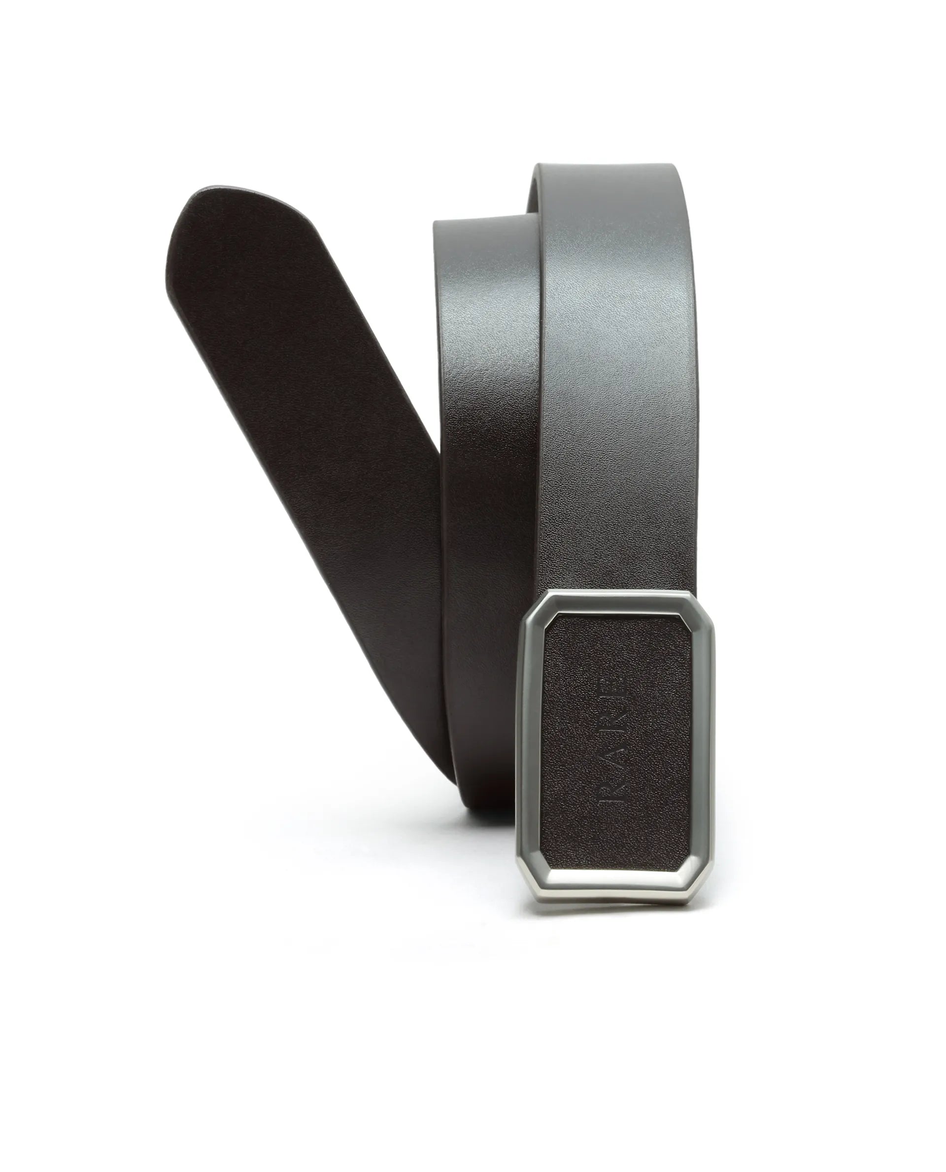 Rare Rabbit Men's Snape Brown Non Reversible Belt