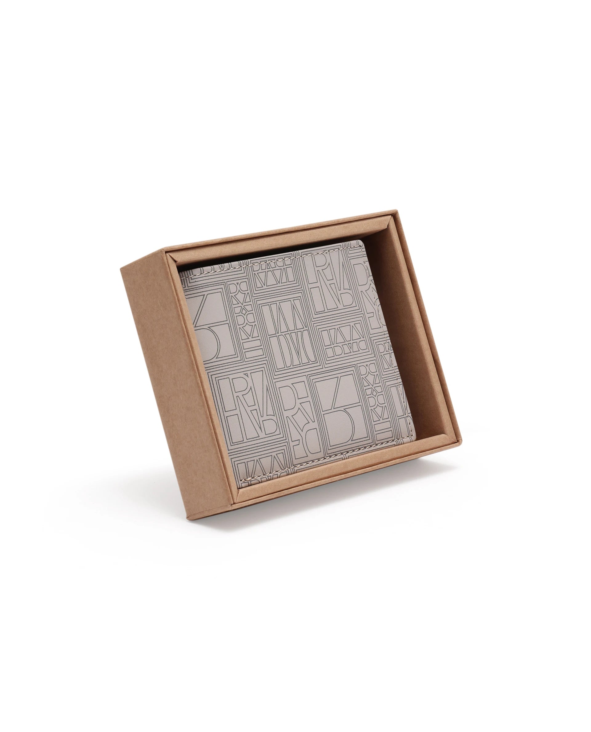 Rare Rabbit Men Snap Off White Leather Wallet