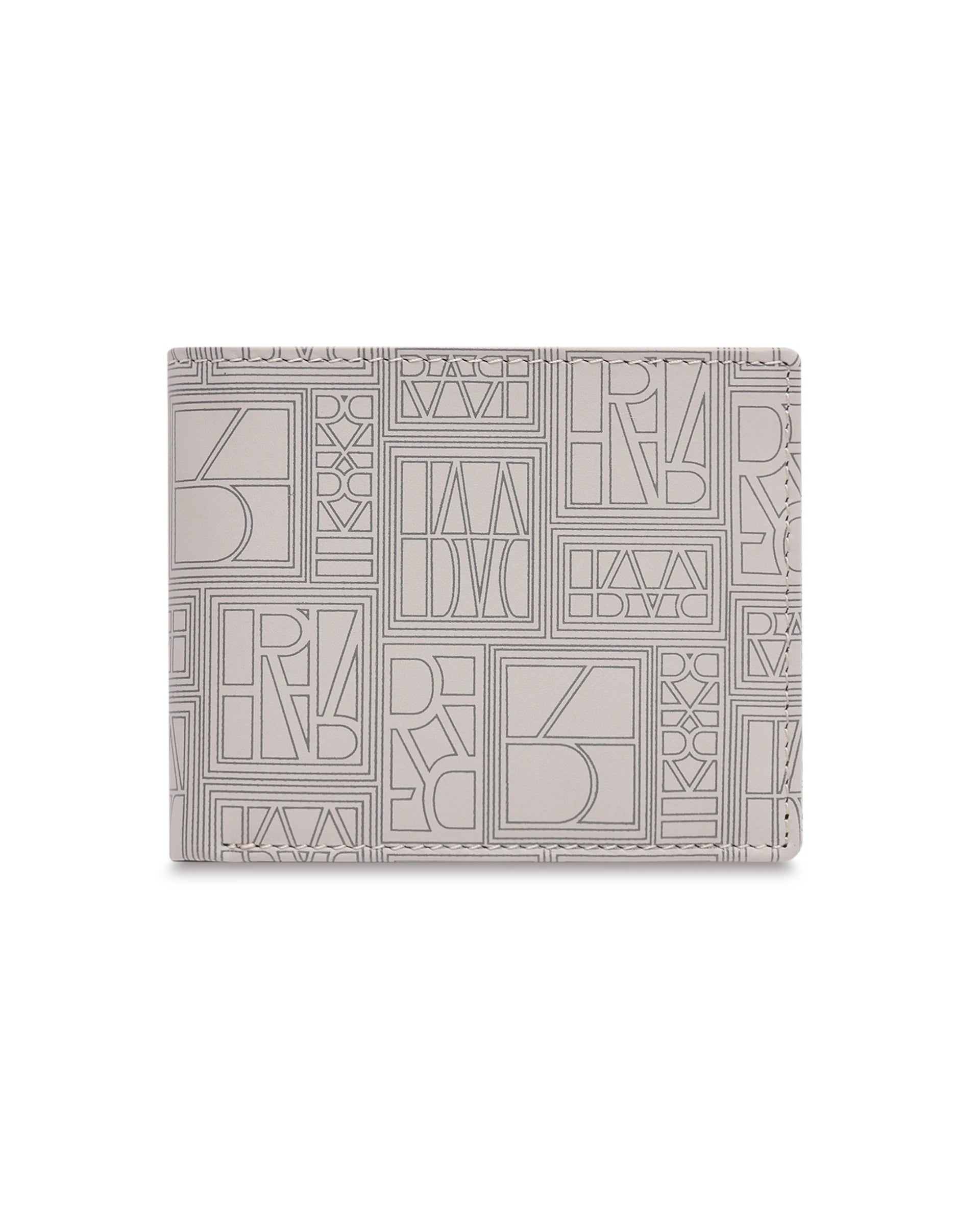 Rare Rabbit Men Snap Off White Leather Wallet