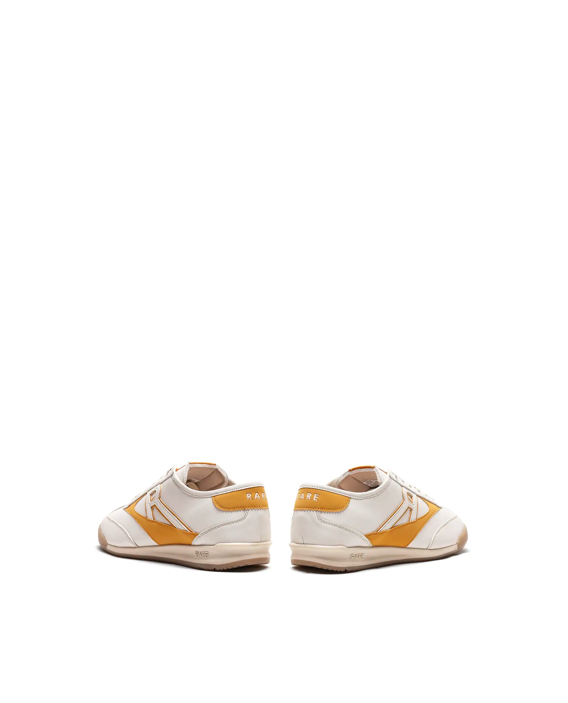 Rare Rabbit Men's Sozo Beige Micro Fiber Leather Sneaker