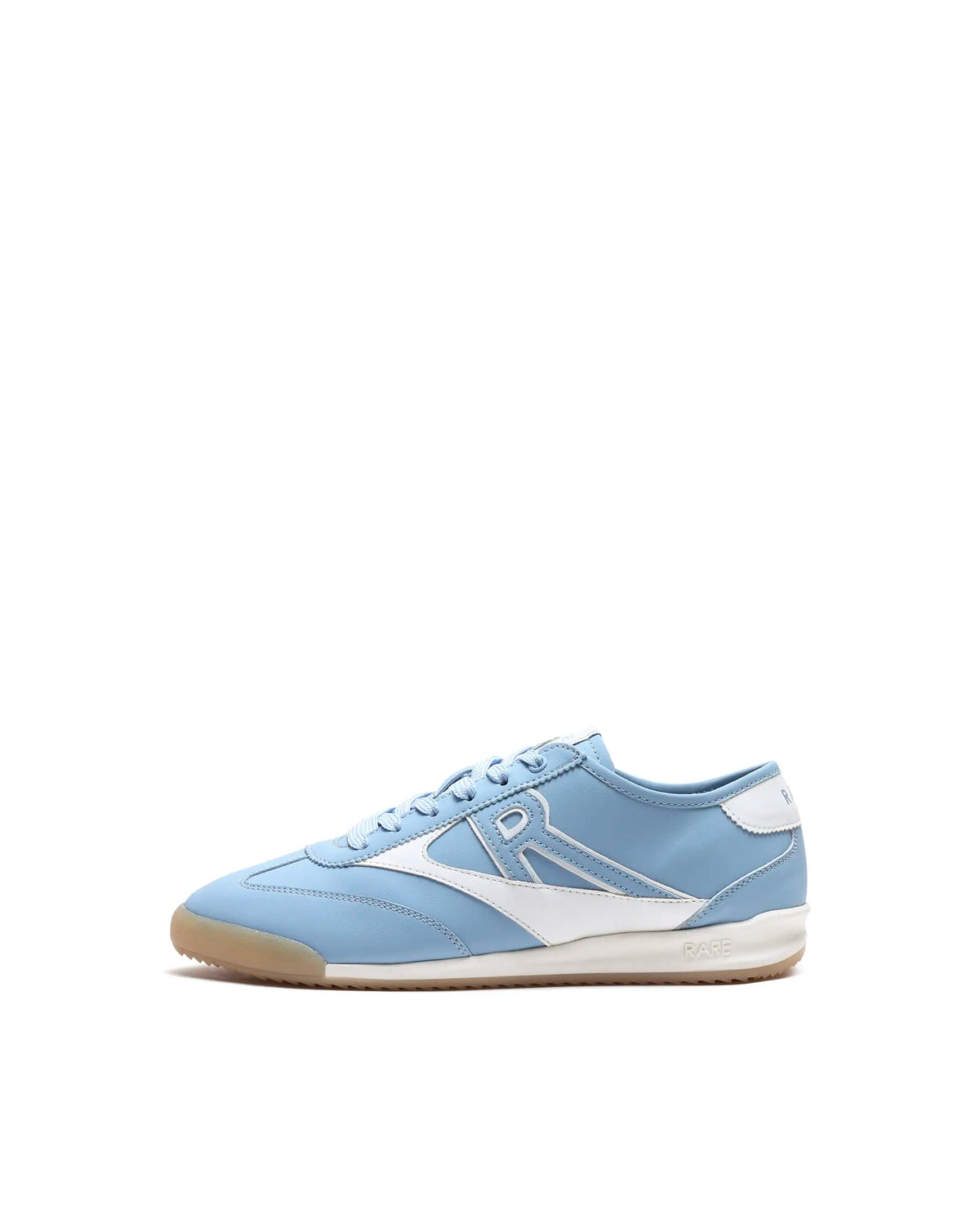 Rare Rabbit Men's Sozo Blue Micro Fiber Leather Sneaker