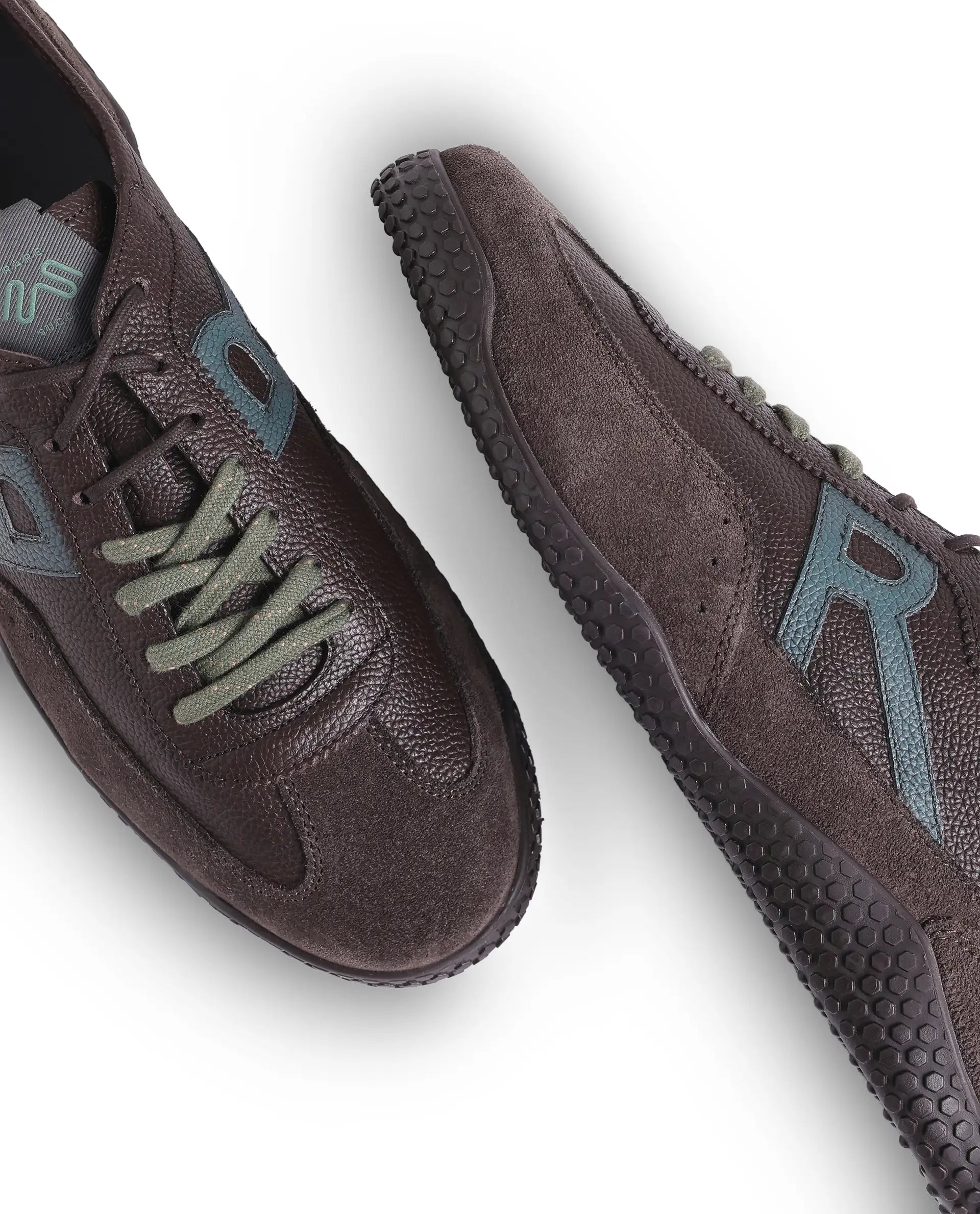 Rarez Men's Sugoi Membo Dark Coffee Leather Regular Sneaker