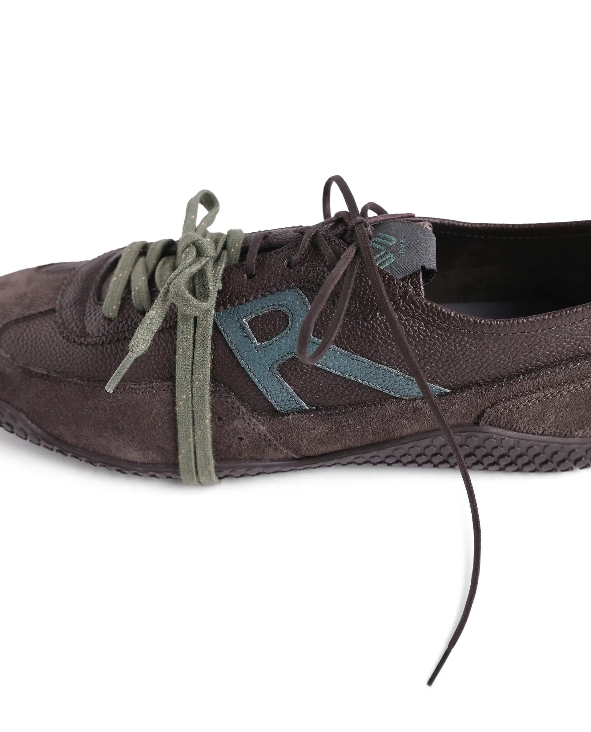 Rarez Men's Sugoi Membo Dark Coffee Leather Regular Sneaker