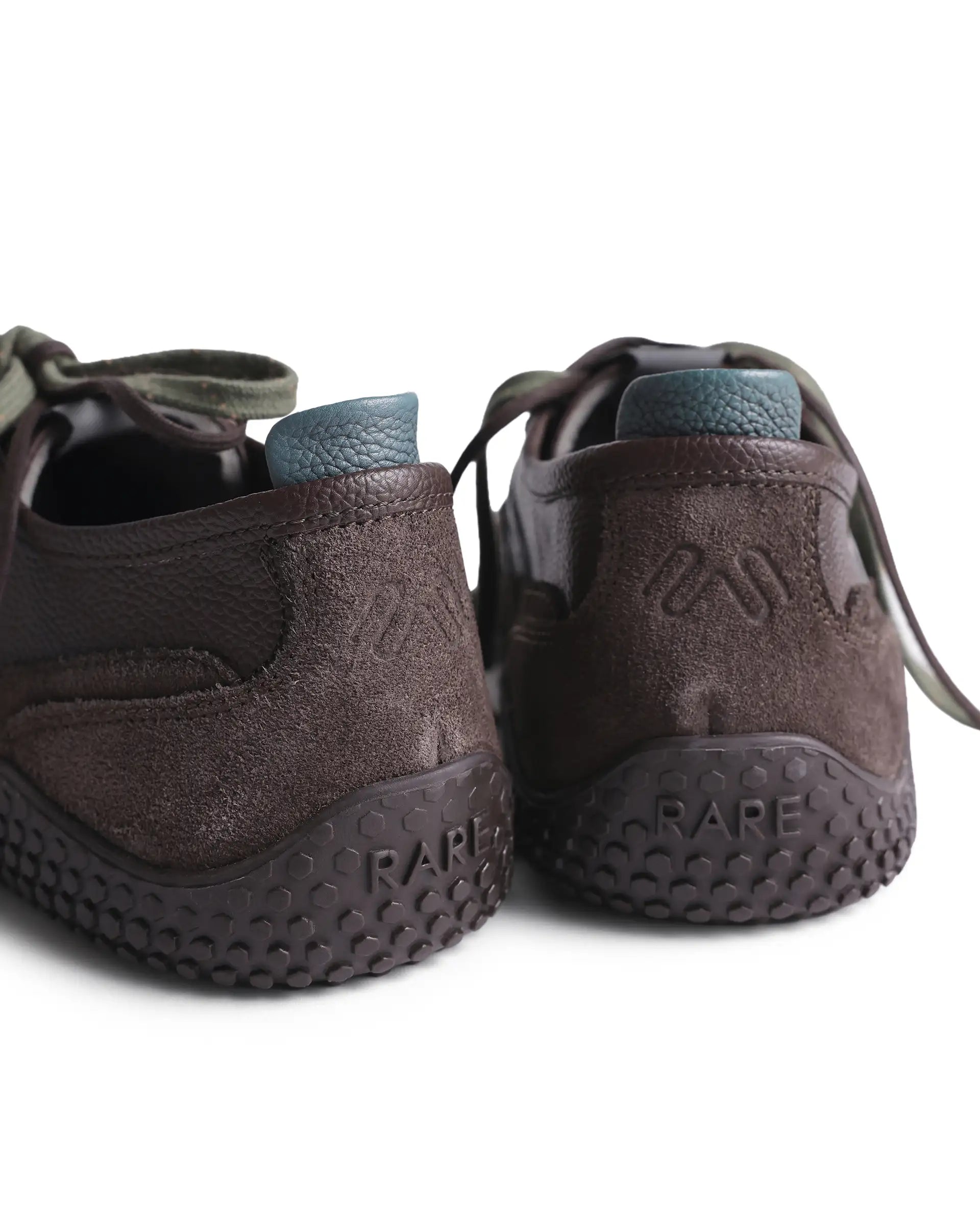 Rarez Men's Sugoi Membo Dark Coffee Leather Regular Sneaker
