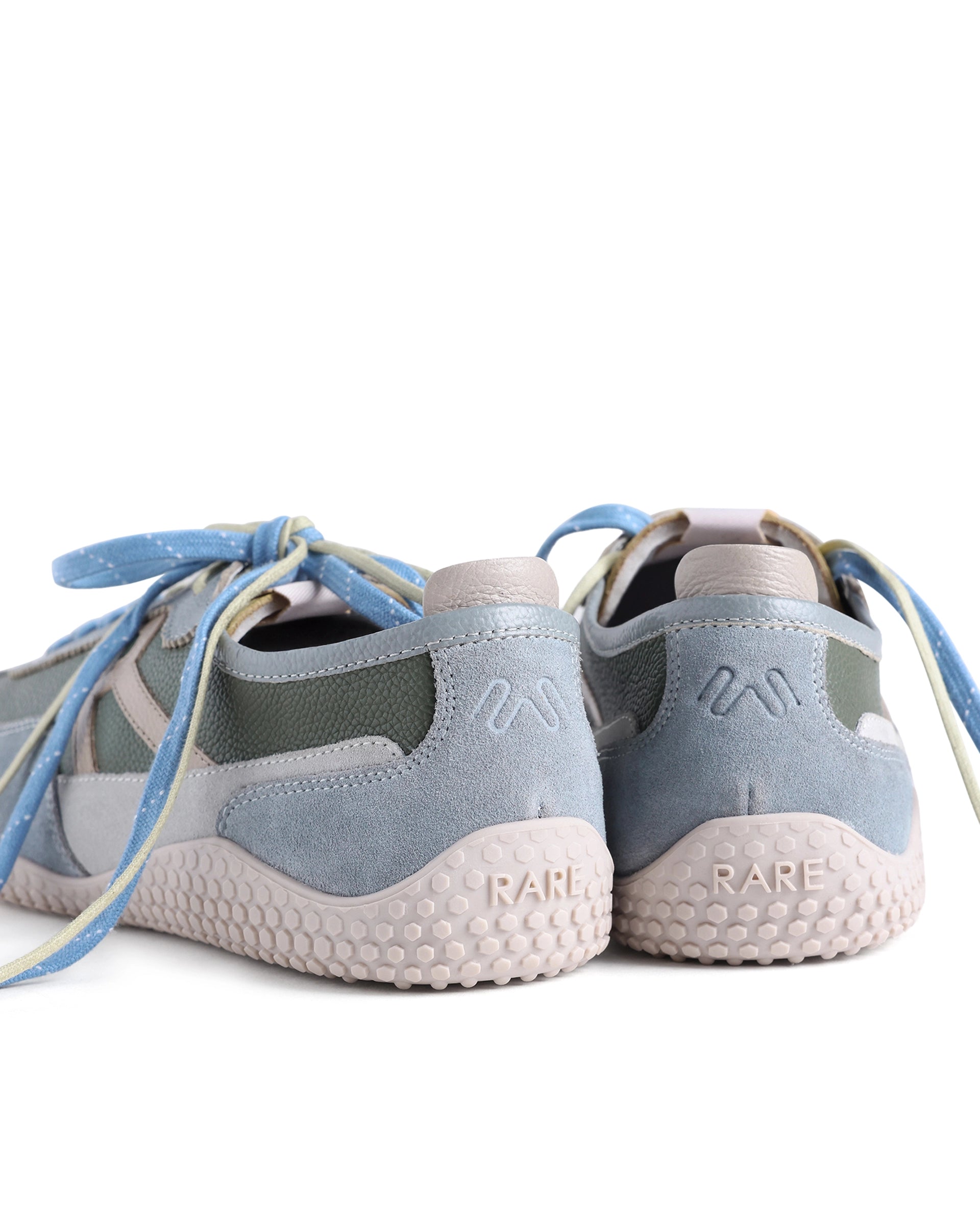 Rarez Men's Sugoi Membo Primary Kelp Green Leather Regular Sneaker