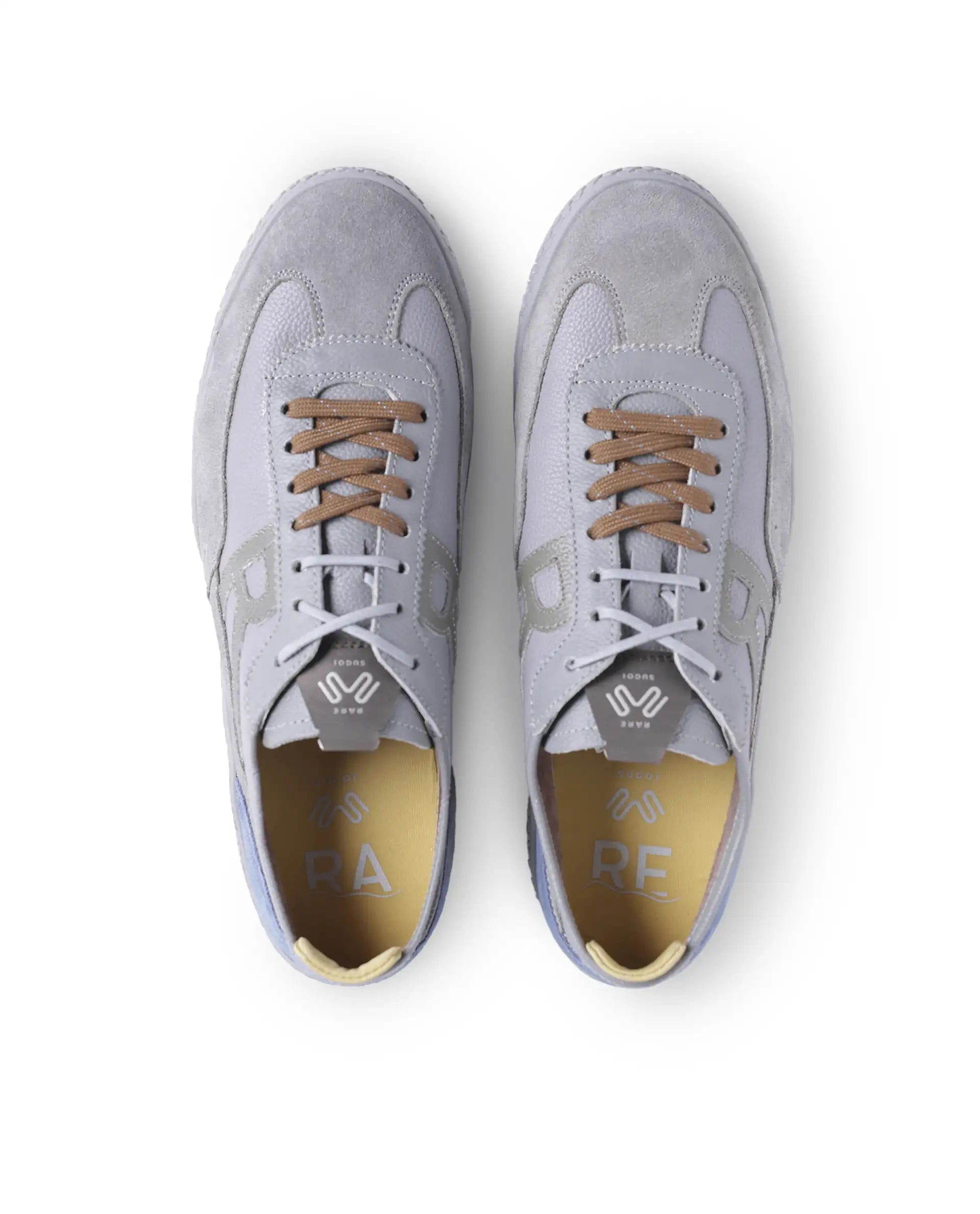 Rarez Men's Sugoi Membo Primary Lilac Leather Regular Sneaker