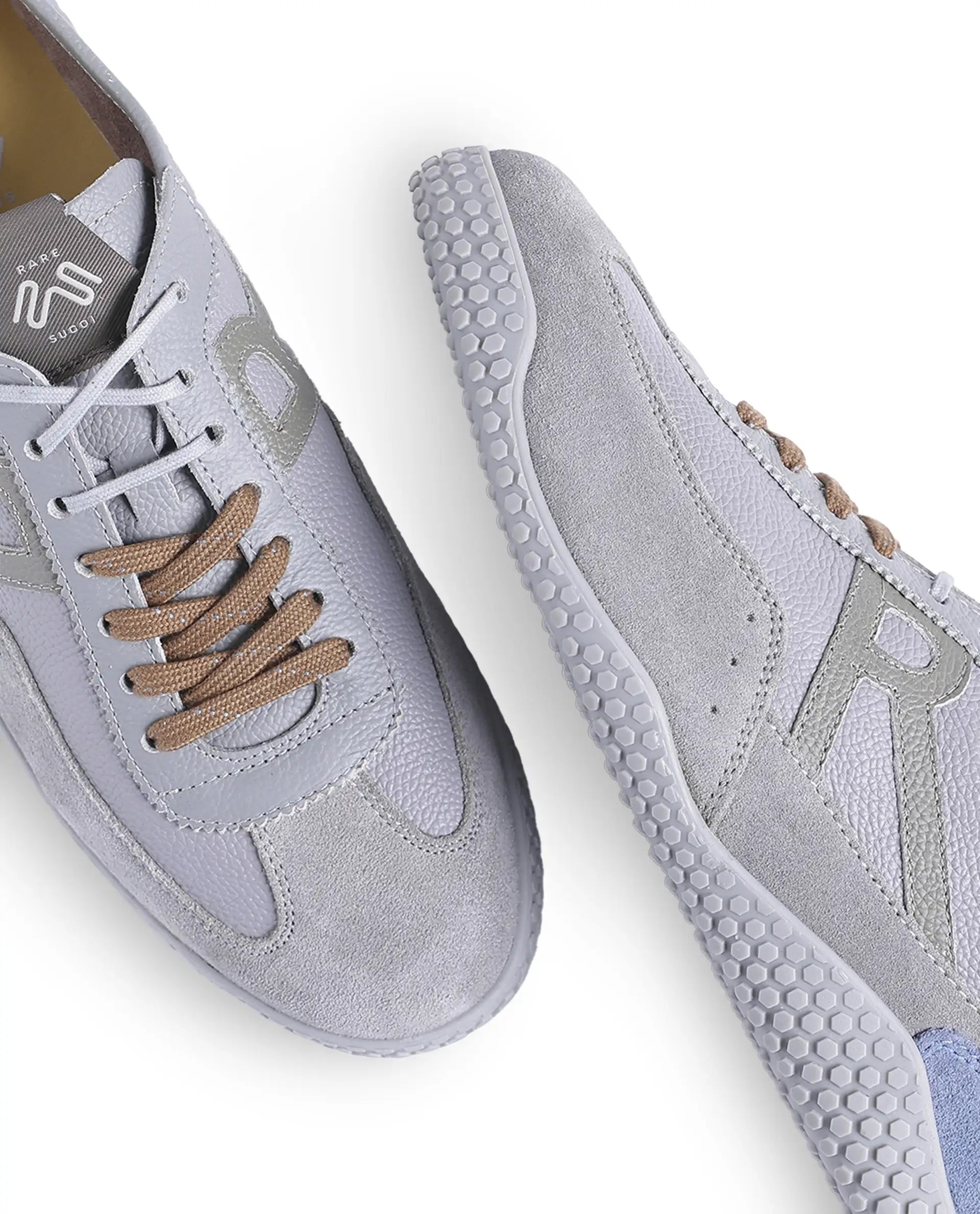 Rarez Men's Sugoi Membo Primary Lilac Leather Regular Sneaker