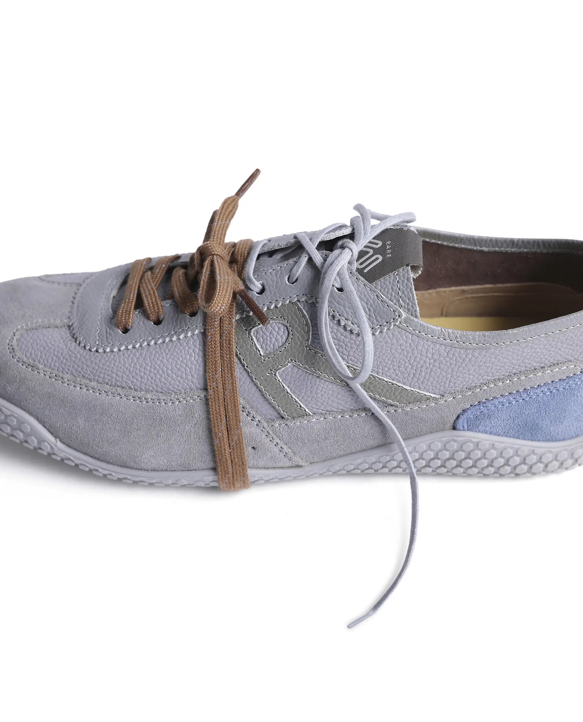 Rarez Men's Sugoi Membo Primary Lilac Leather Regular Sneaker