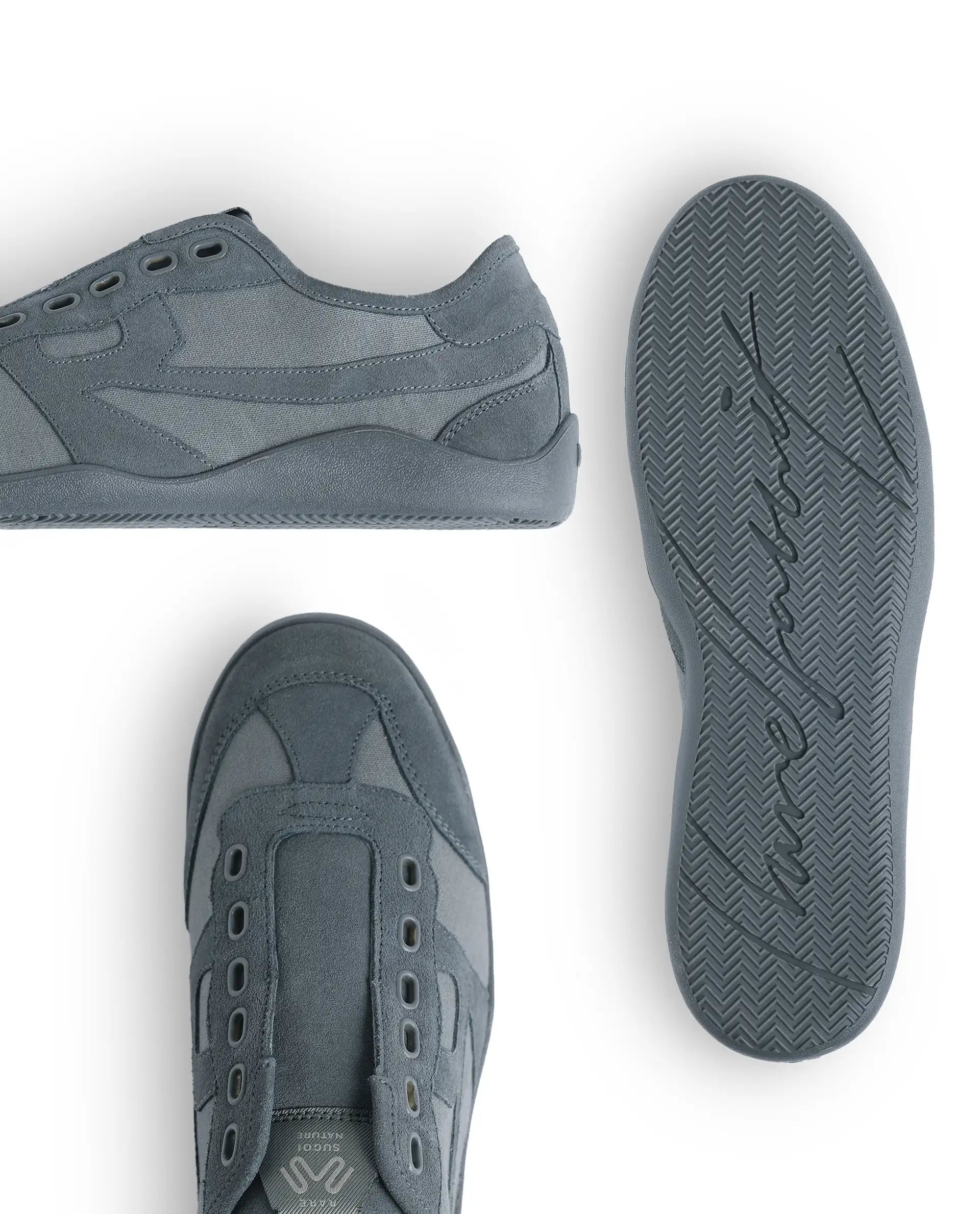 Rarez Men's Sugoi Nature Primary Grey Regular Sneaker