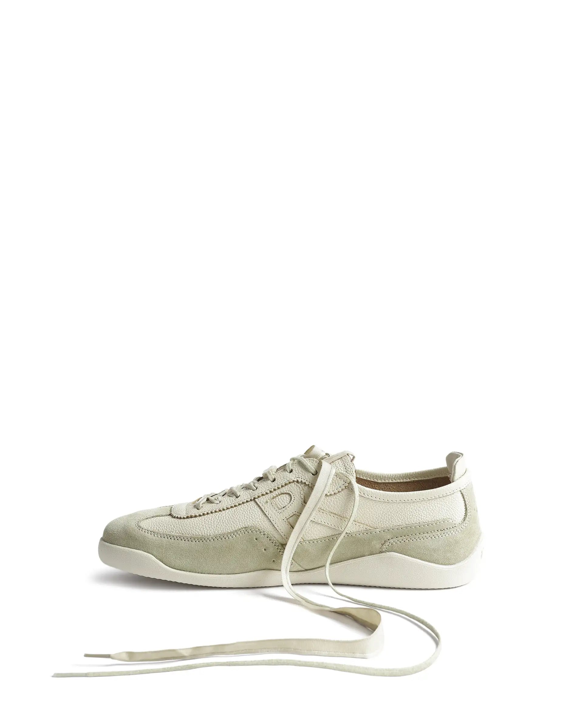 Rarez Men's Sugoi Still Dusky Yellow Leather Regular Sneaker
