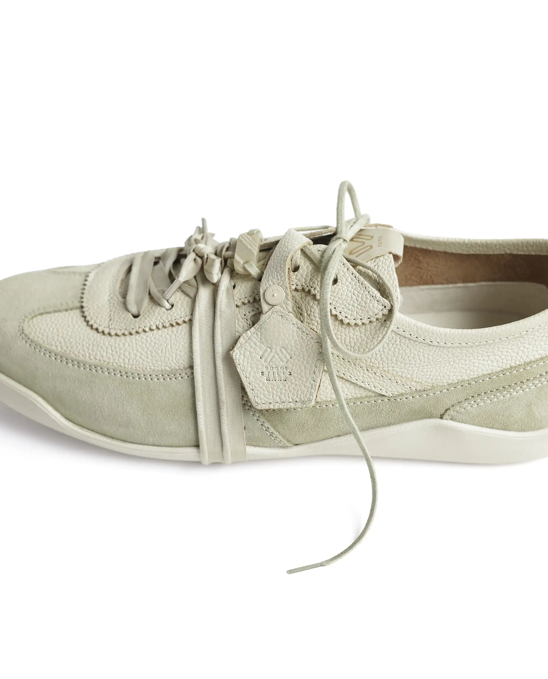 Rarez Men's Sugoi Still Dusky Yellow Leather Regular Sneaker