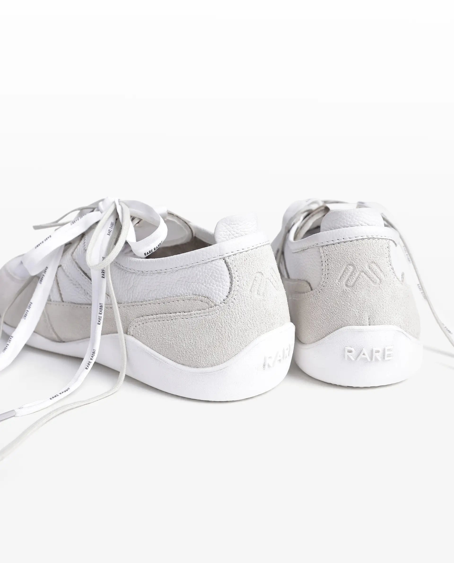 Rarez Men's Sugoi Still Primary Ivory Leather Regular Sneaker