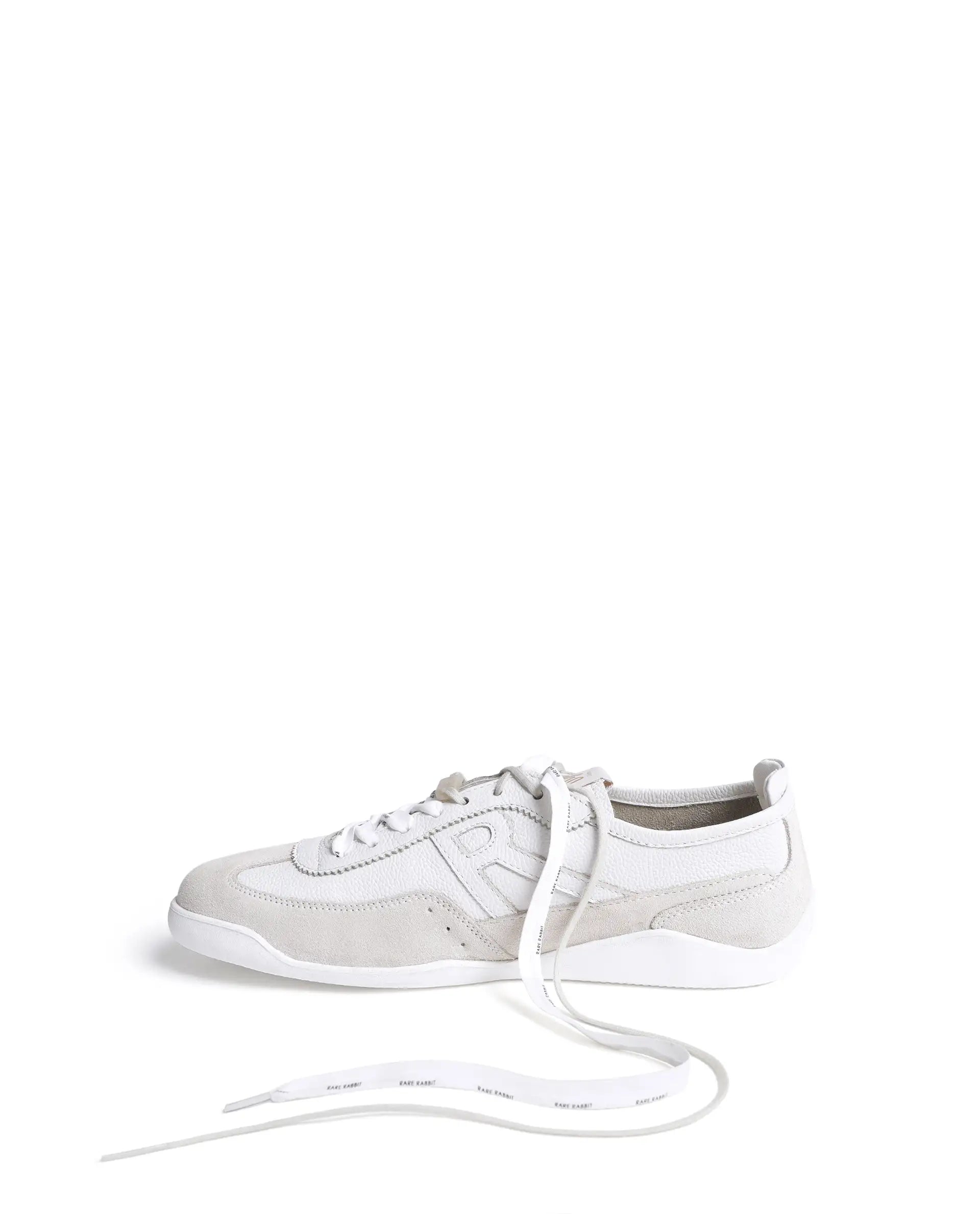 Rarez Men's Sugoi Still Primary Ivory Leather Regular Sneaker