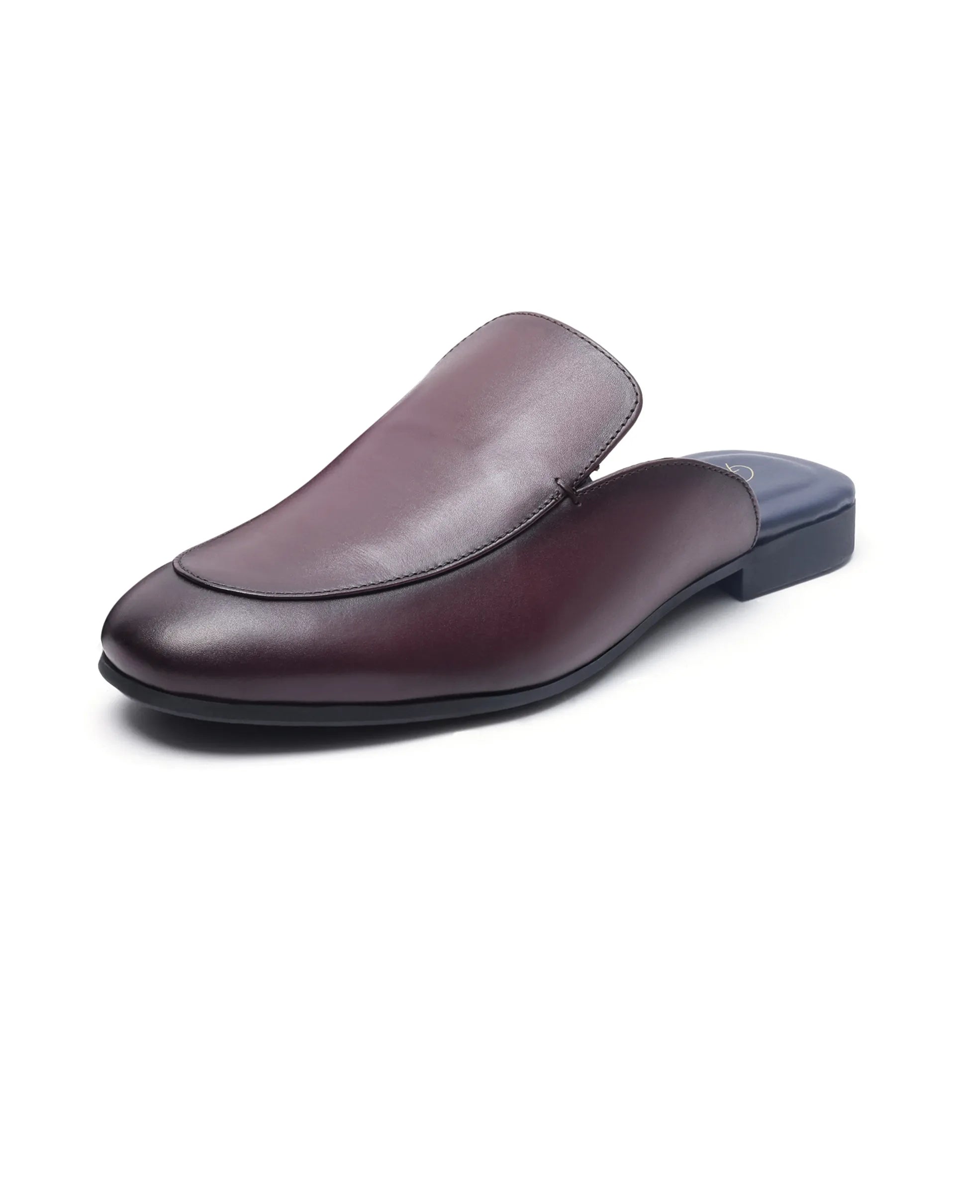 Rare Rabbit Men Sydney Burgundy Slip-On Mule