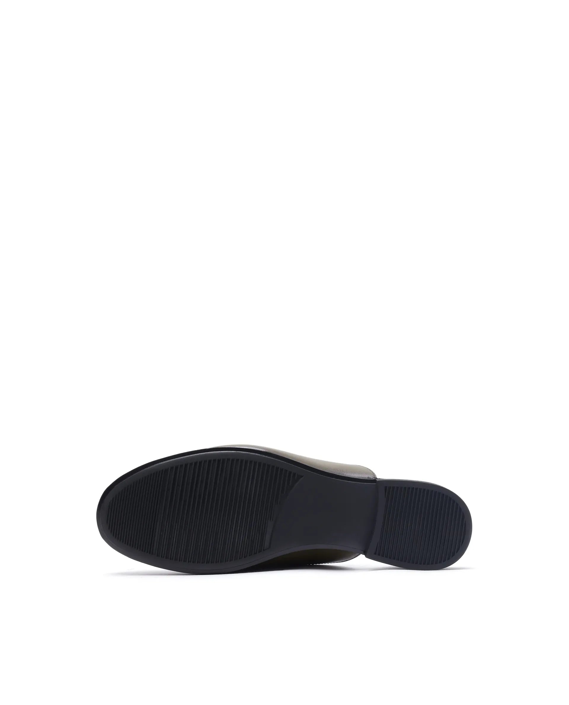 Rare Rabbit Men Sydney Dark Olive Slip-On Mule