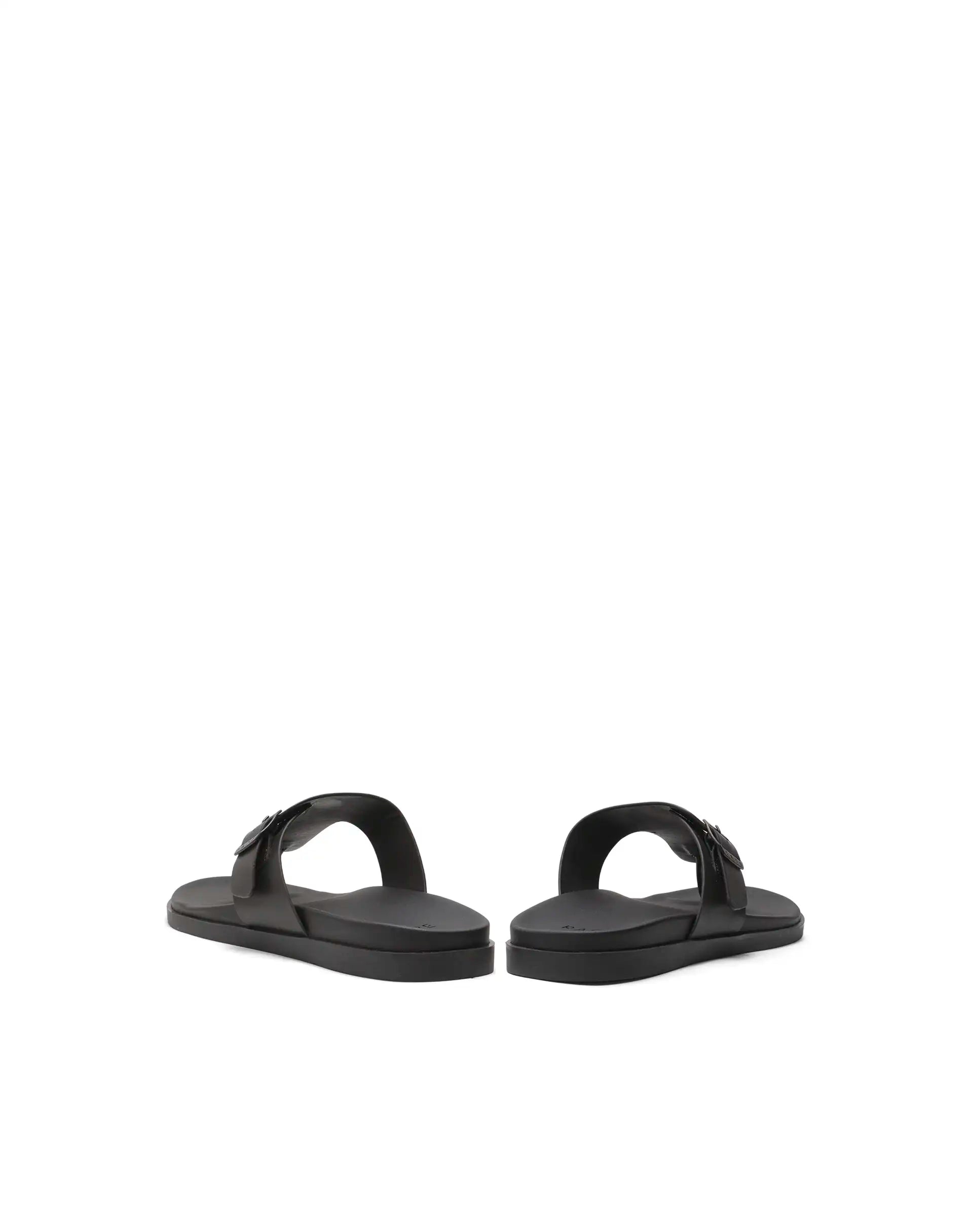 Rarez Men's Tee Dark Coorg Coffee Leather Regular Sandal
