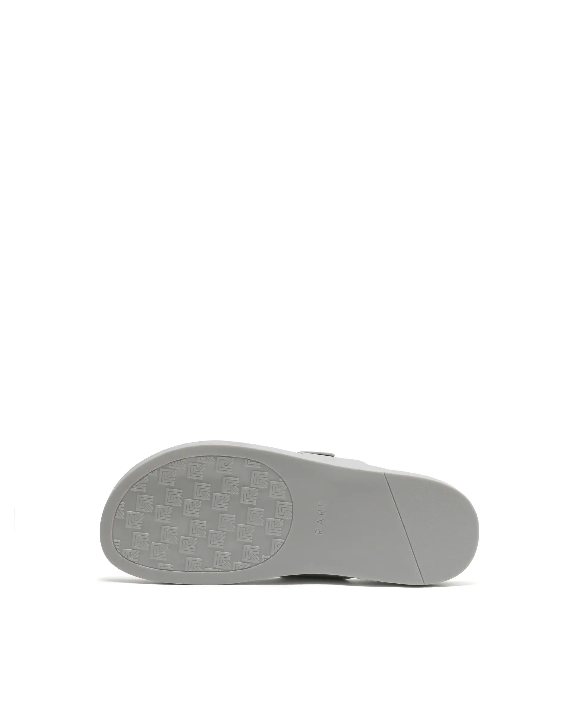 Rarez Men's Tee Light Sledge Grey Leather Regular Sandal