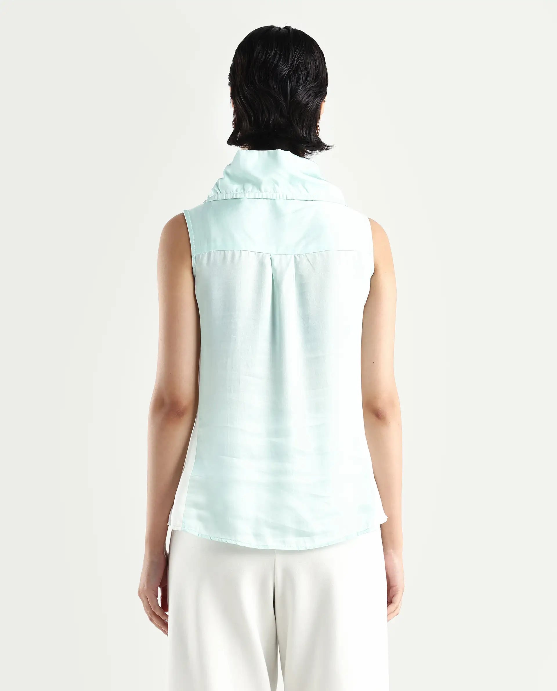 Rareism Women's Tons Green Top