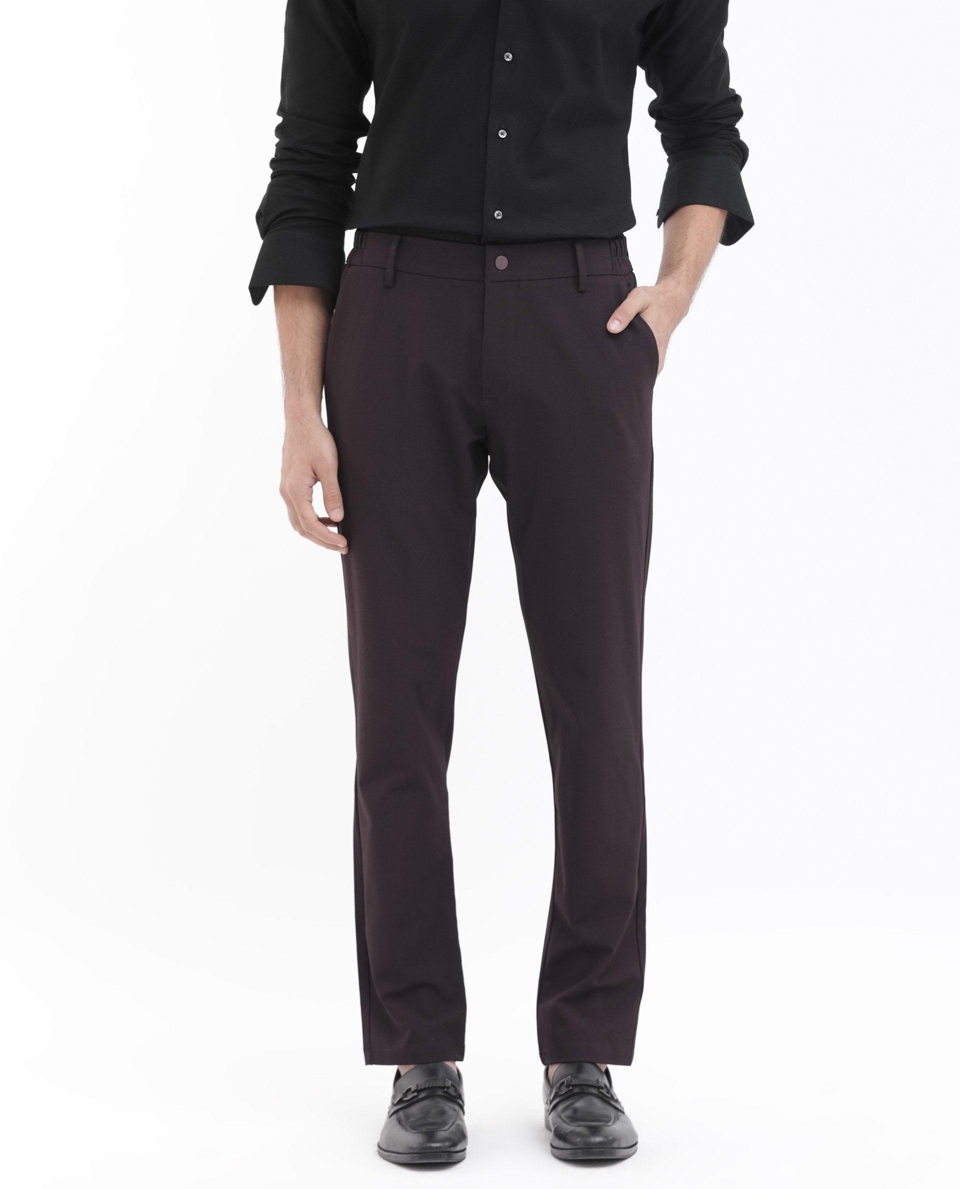 Noak 'Camden' slim premium fabric suit pants in charcoal gray with stretch  | ASOS