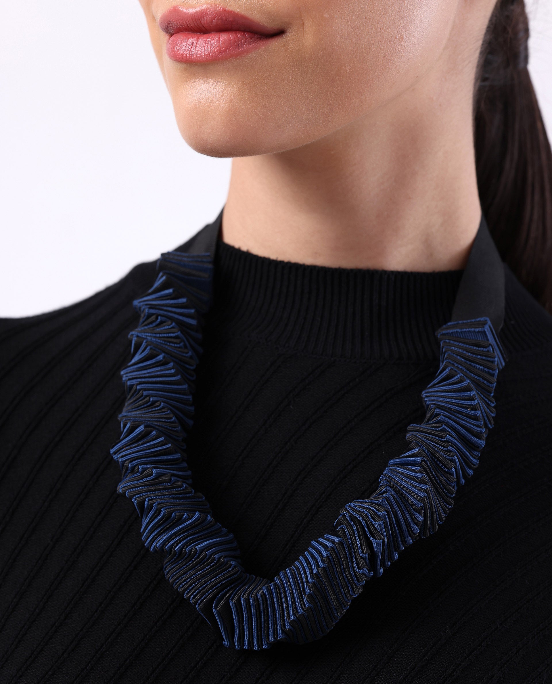 Rareism Women Tred Blue Necklace