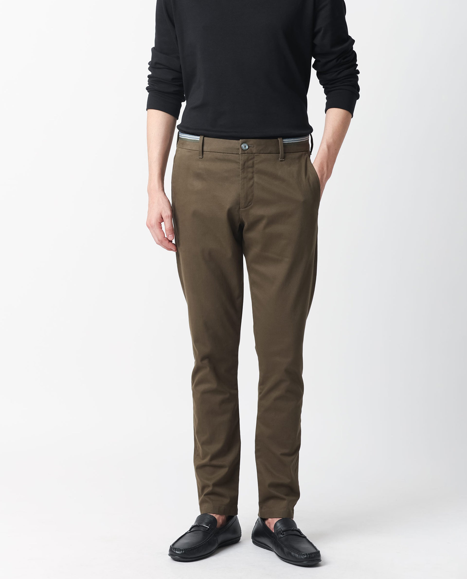 LORO PIANA Slim-Fit Tapered Stretch-Cotton Twill Trousers for Men | MR  PORTER