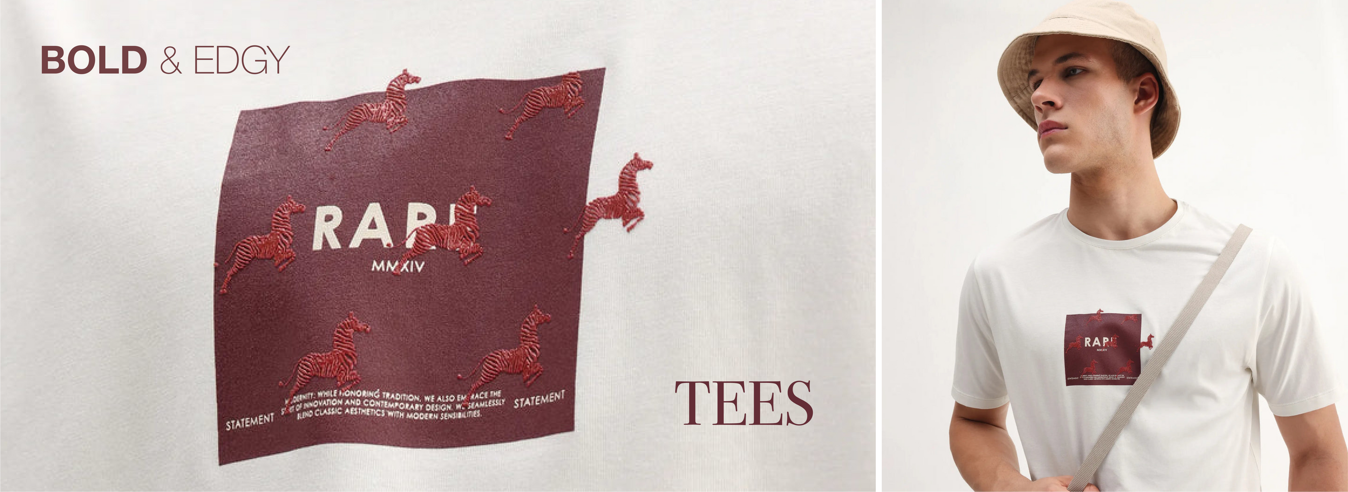 Men’s T-Shirts – Trendy Styles & Comfortable Everyday Tees by Rare Rabbit