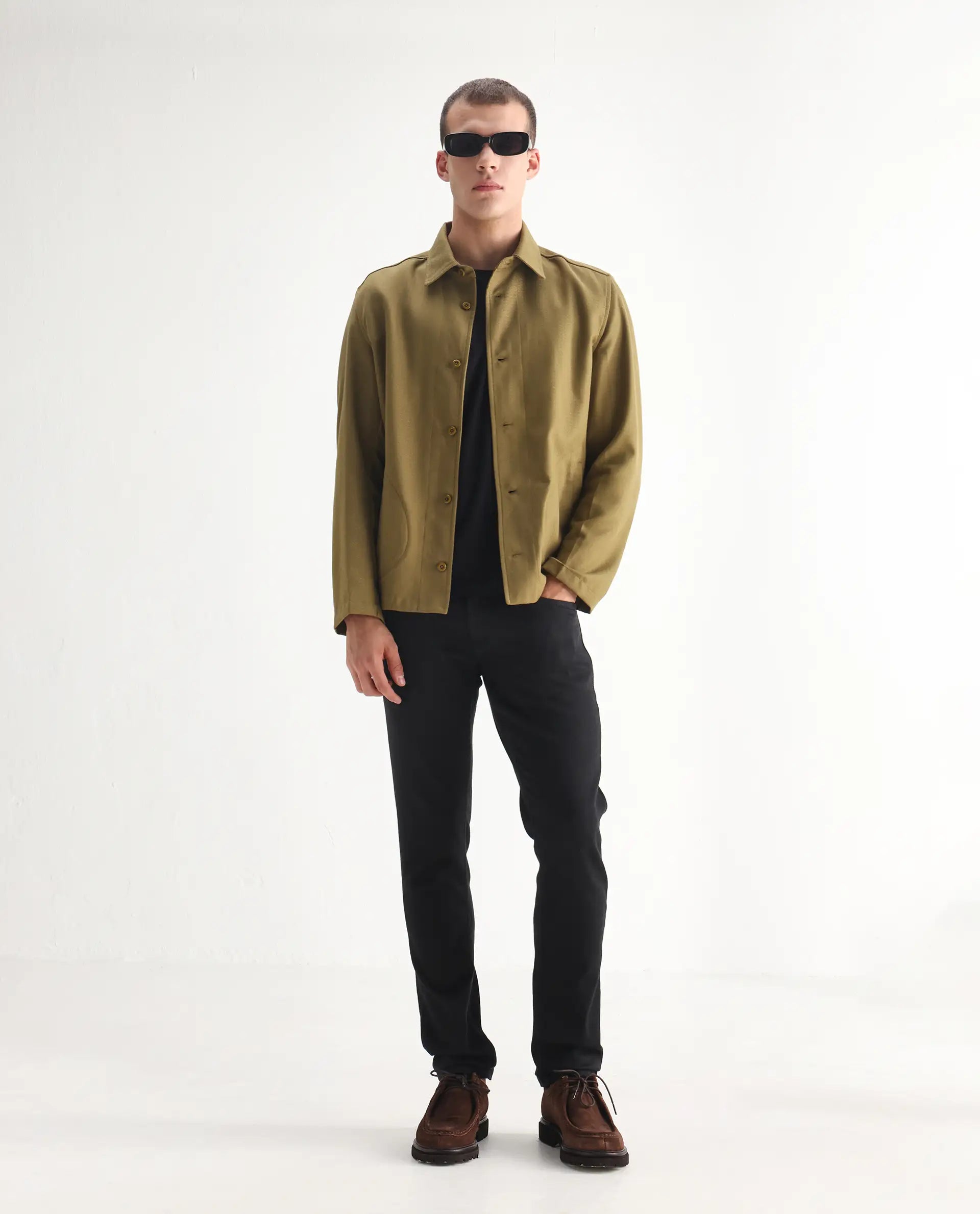 Rare Rabbit Men's Umo Black Cotton Blend Plain Hawk Slim Fit Jeans