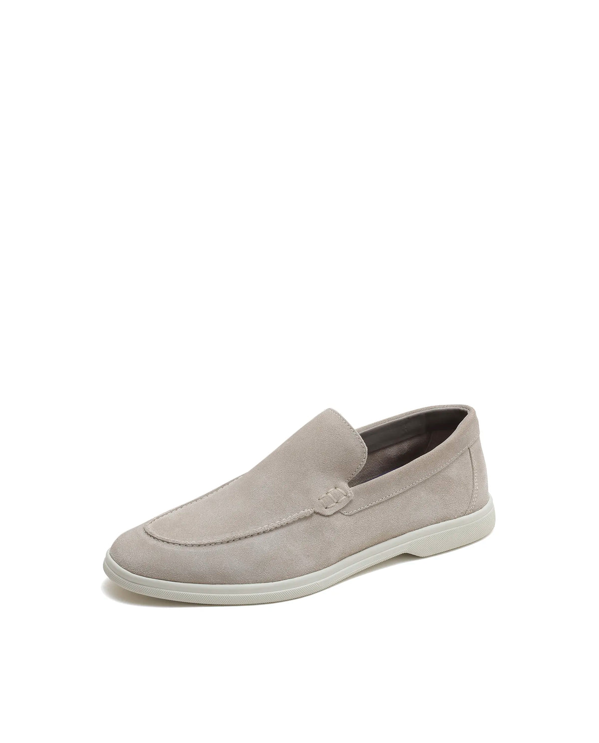 Rarez Mens Velour-S Sand Leather Mocassin