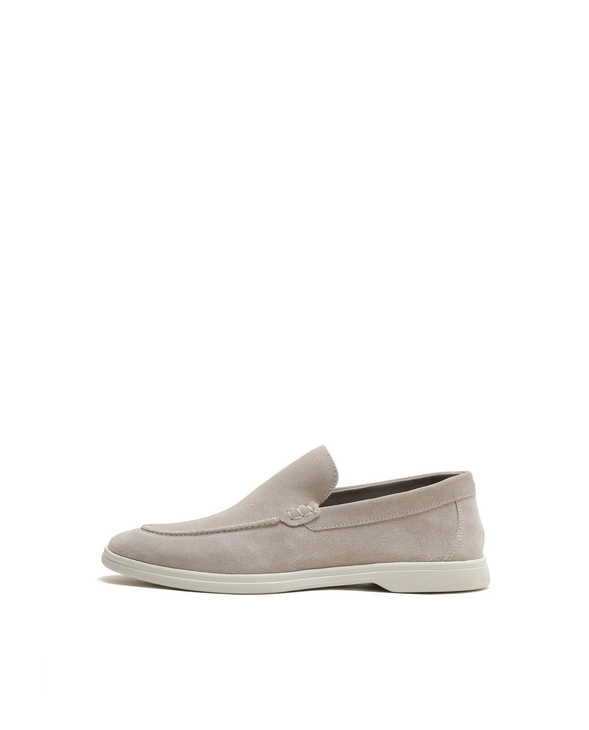 Rarez Mens Velour-S Sand Leather Mocassin
