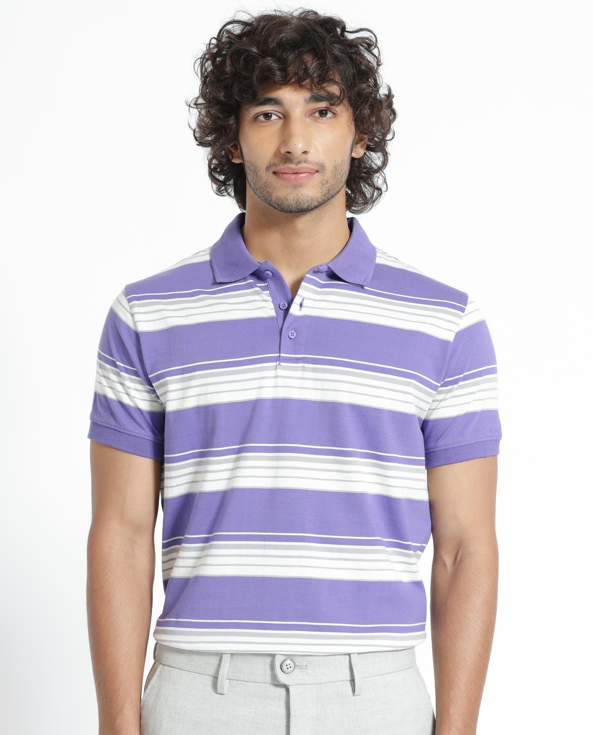 dark purple polo