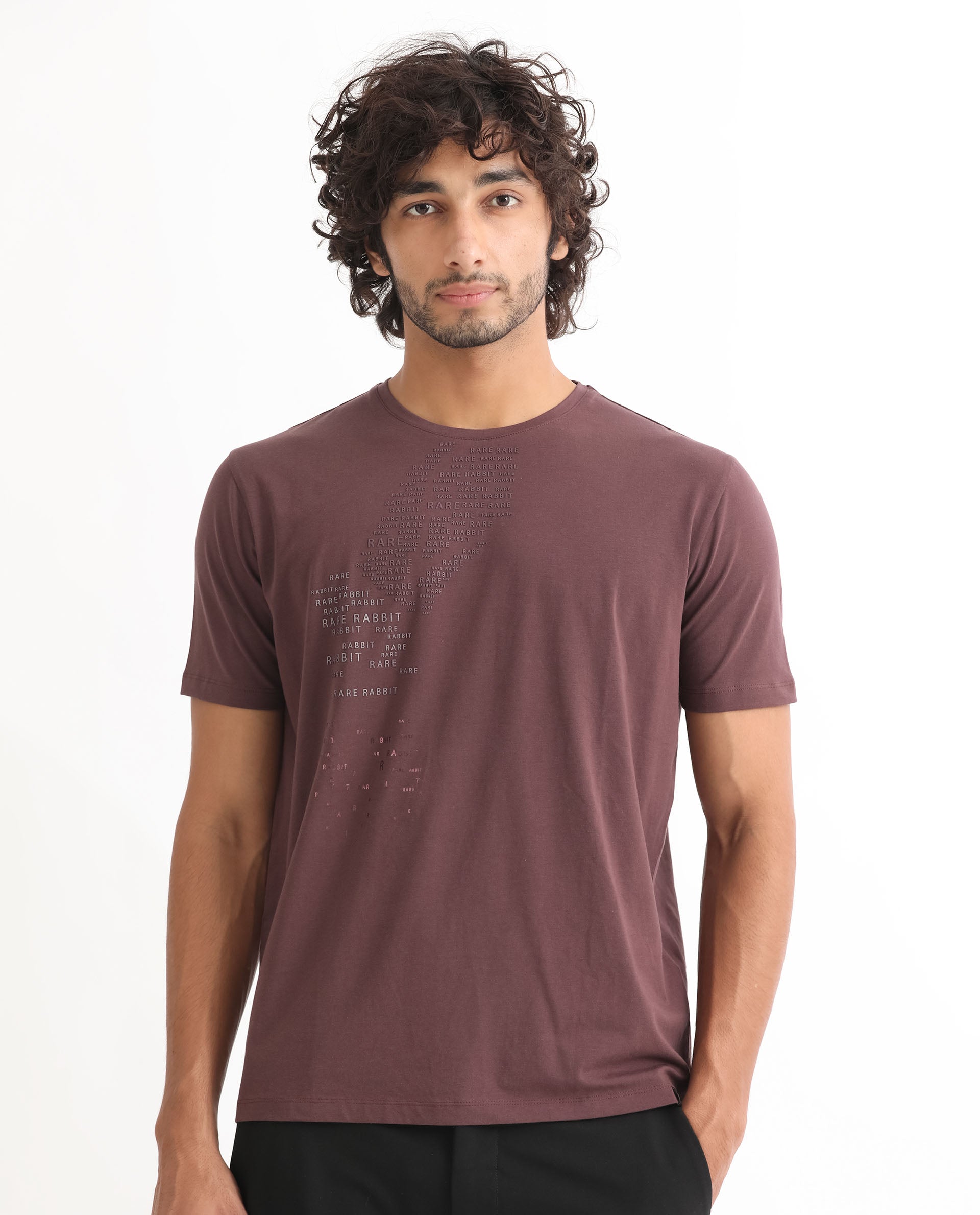 Buy U.S. Polo Assn. Denim Co. Men Dark Indigo Brand Print Cotton T-Shirt -  NNNOW.com