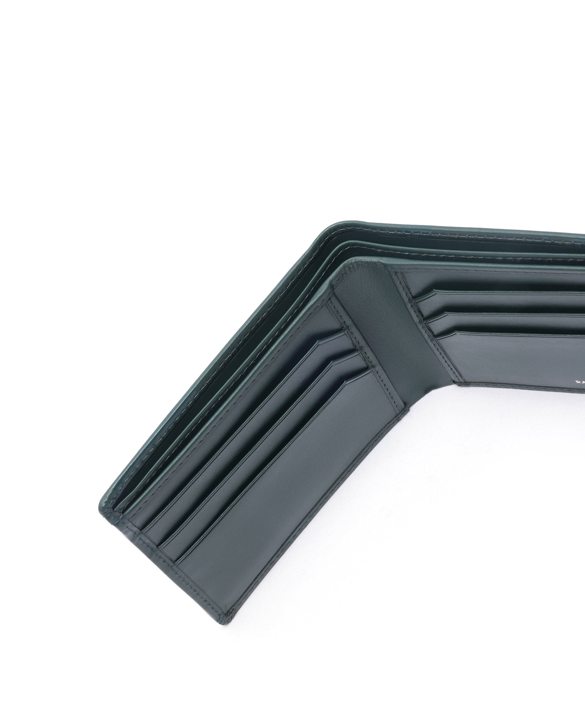 Rare Rabbit Men Rivo Green Wallet