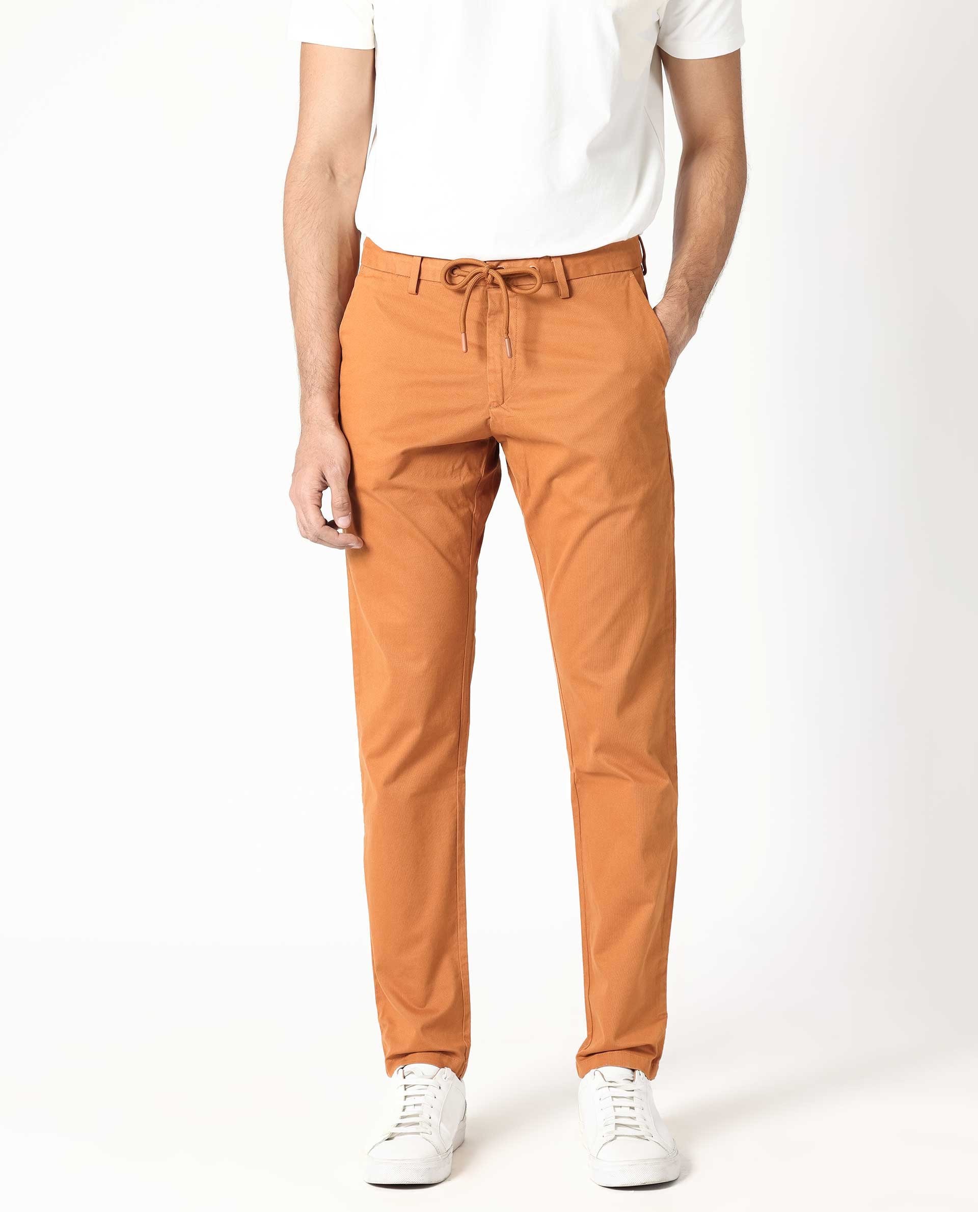 Velvet trousers Supreme x Stone Island Orange size S International in  Velvet - 40234605