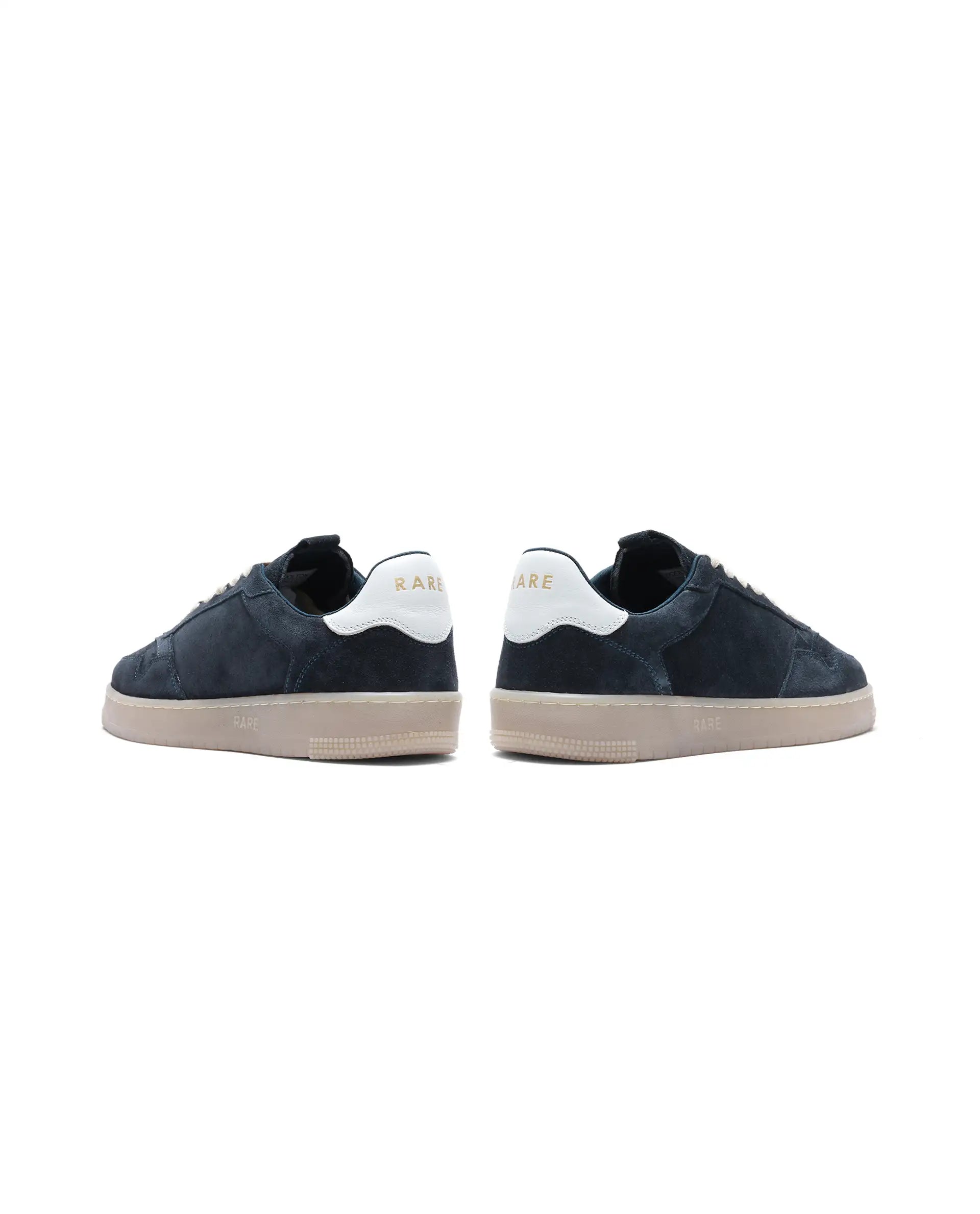 Rare Rabbit Men's Woolton-2 Navy Lace-Up Closure Sneaker