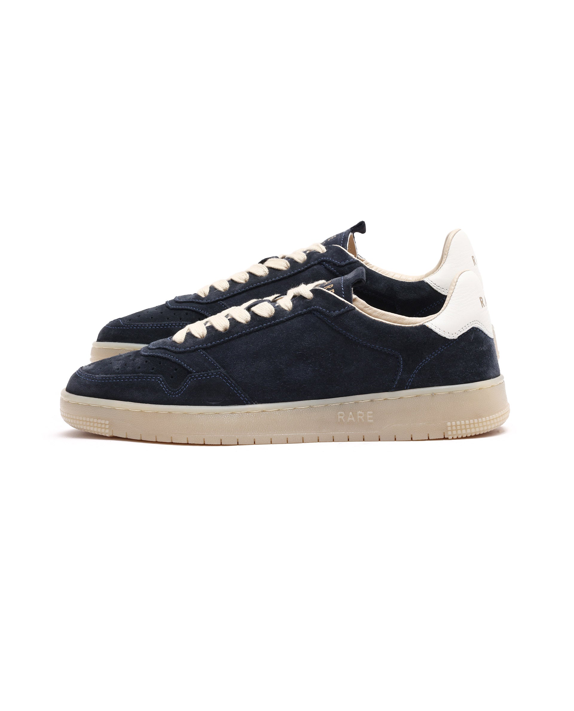 Rare Rabbit Men's Woolton Navy Derby Style Casual Smart Suede Sneakers Shoes