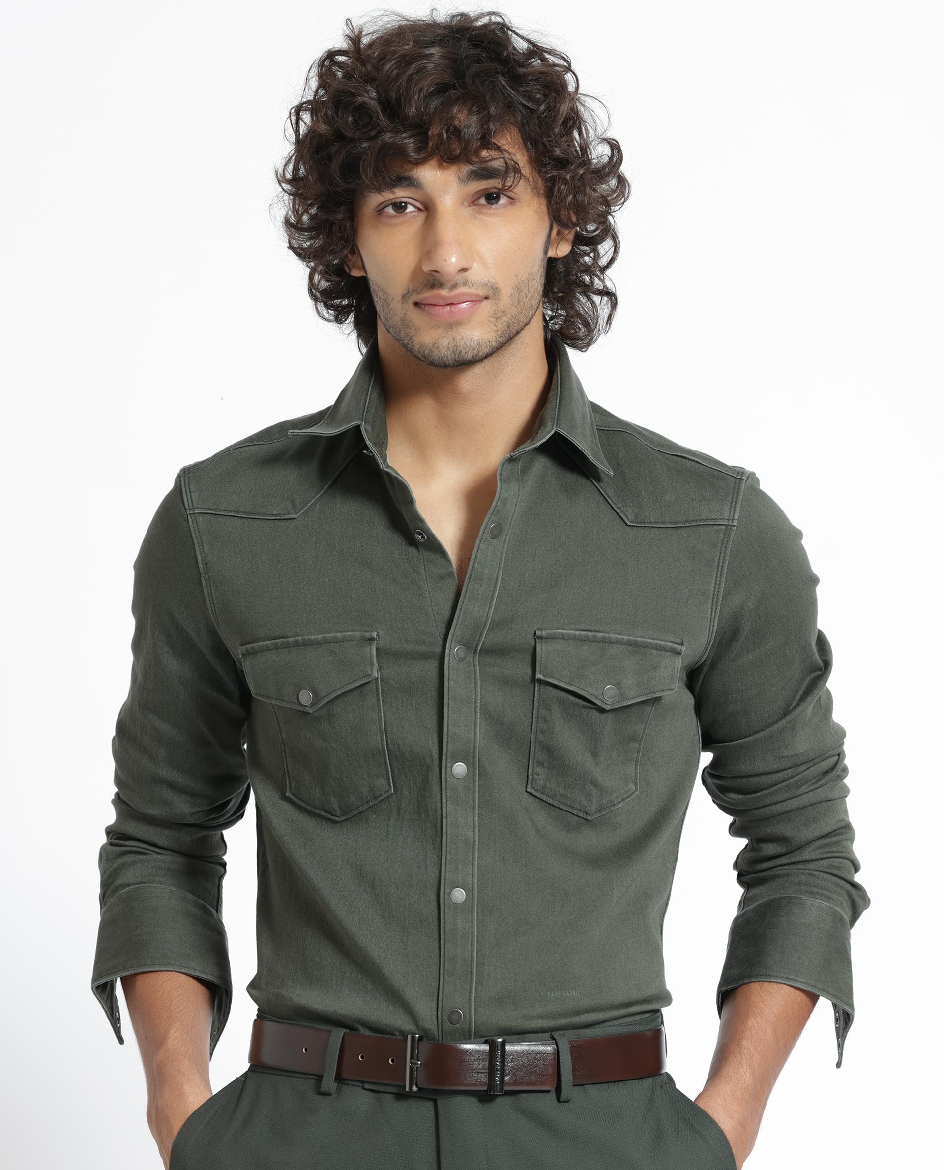 Buy Denim & Jeans Shirts size 40-42 for Men Online | FASHIOLA INDIA