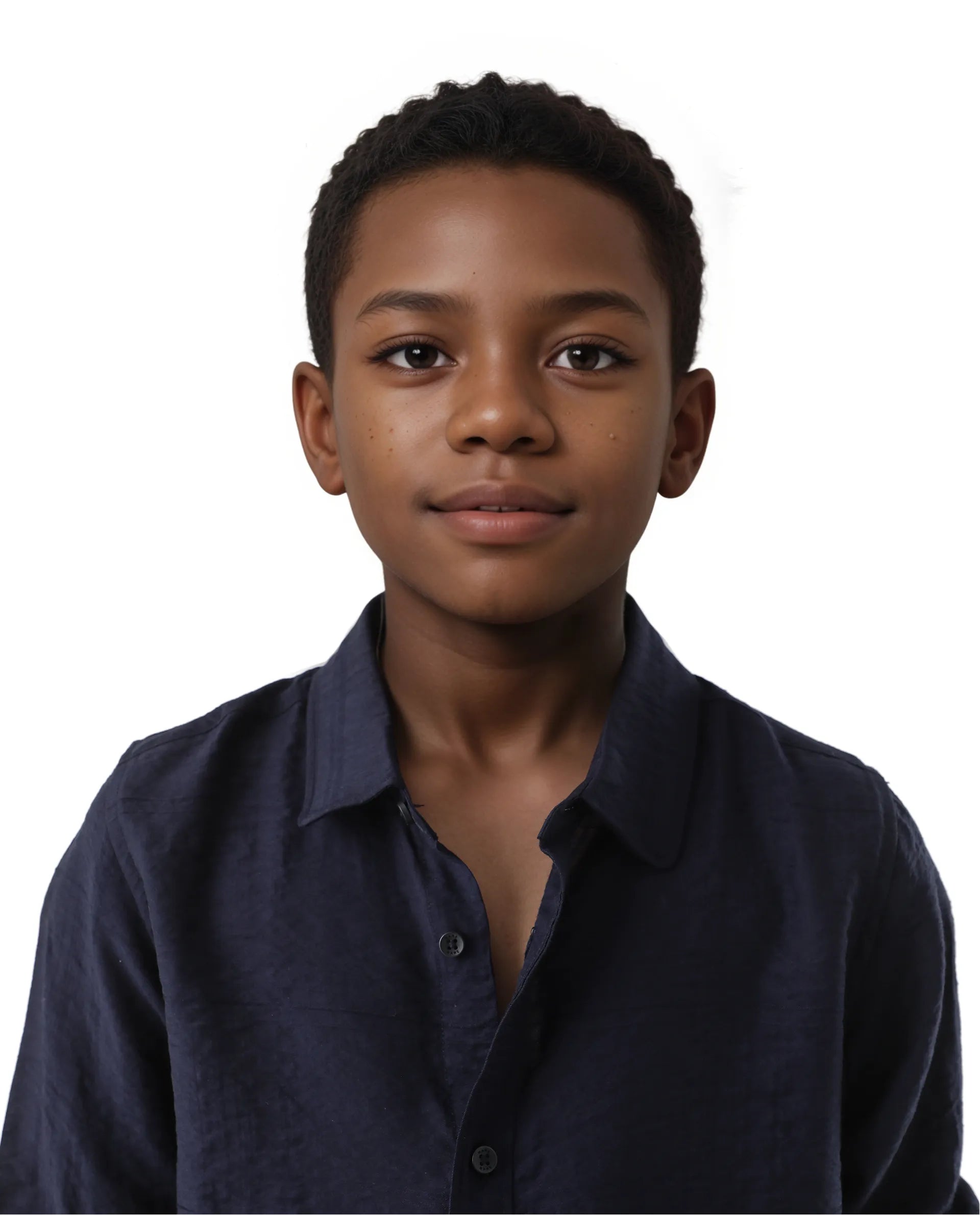 Rare Ones Kids Yard Navy Viscose Blend Full Sleeve Button Solid Regular Fit Shirt