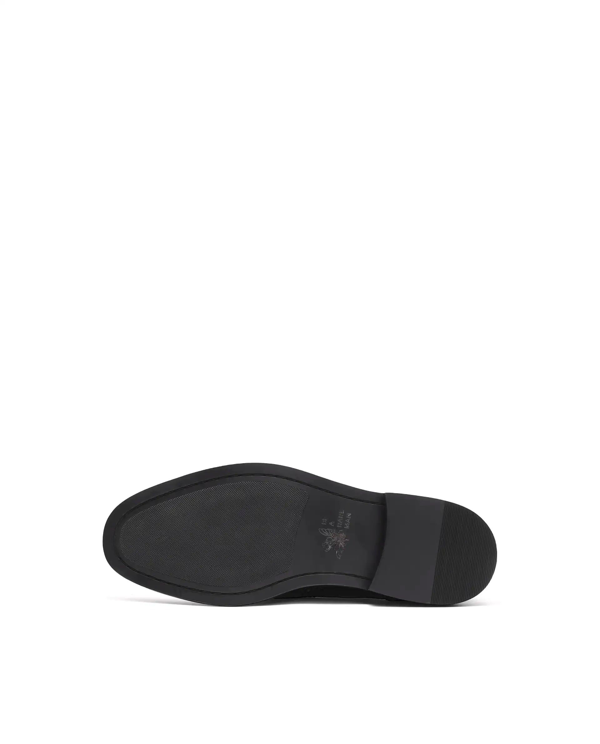 Rarez Men's Zeta Black Leather Formal