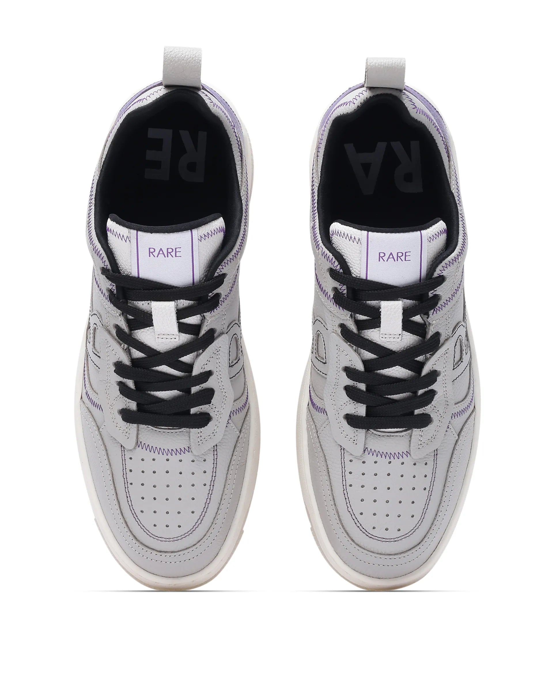 Rare Rabbit Men Zion Cement Lace-Up Closure Sneaker