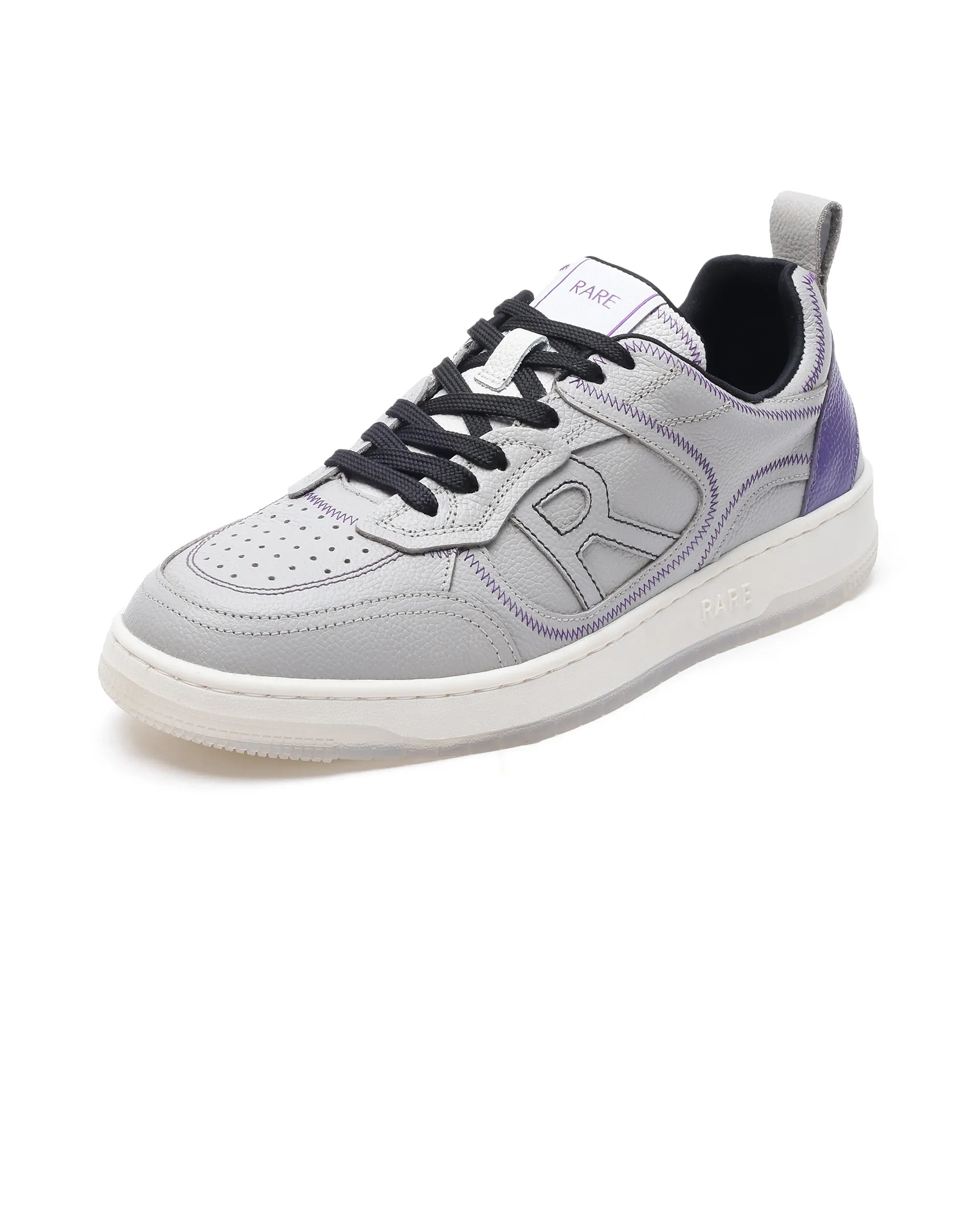 Rare Rabbit Men Zion Cement Lace-Up Closure Sneaker