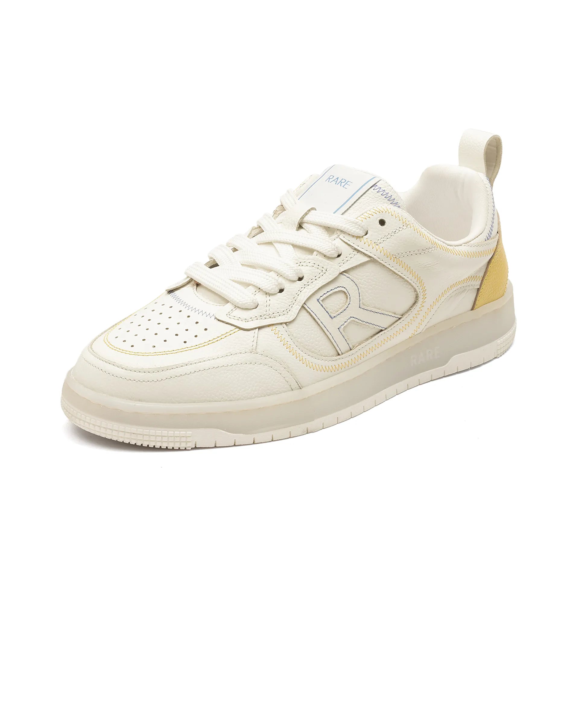 Rare Rabbit Men Zion White Lace-Up Closure Shoes