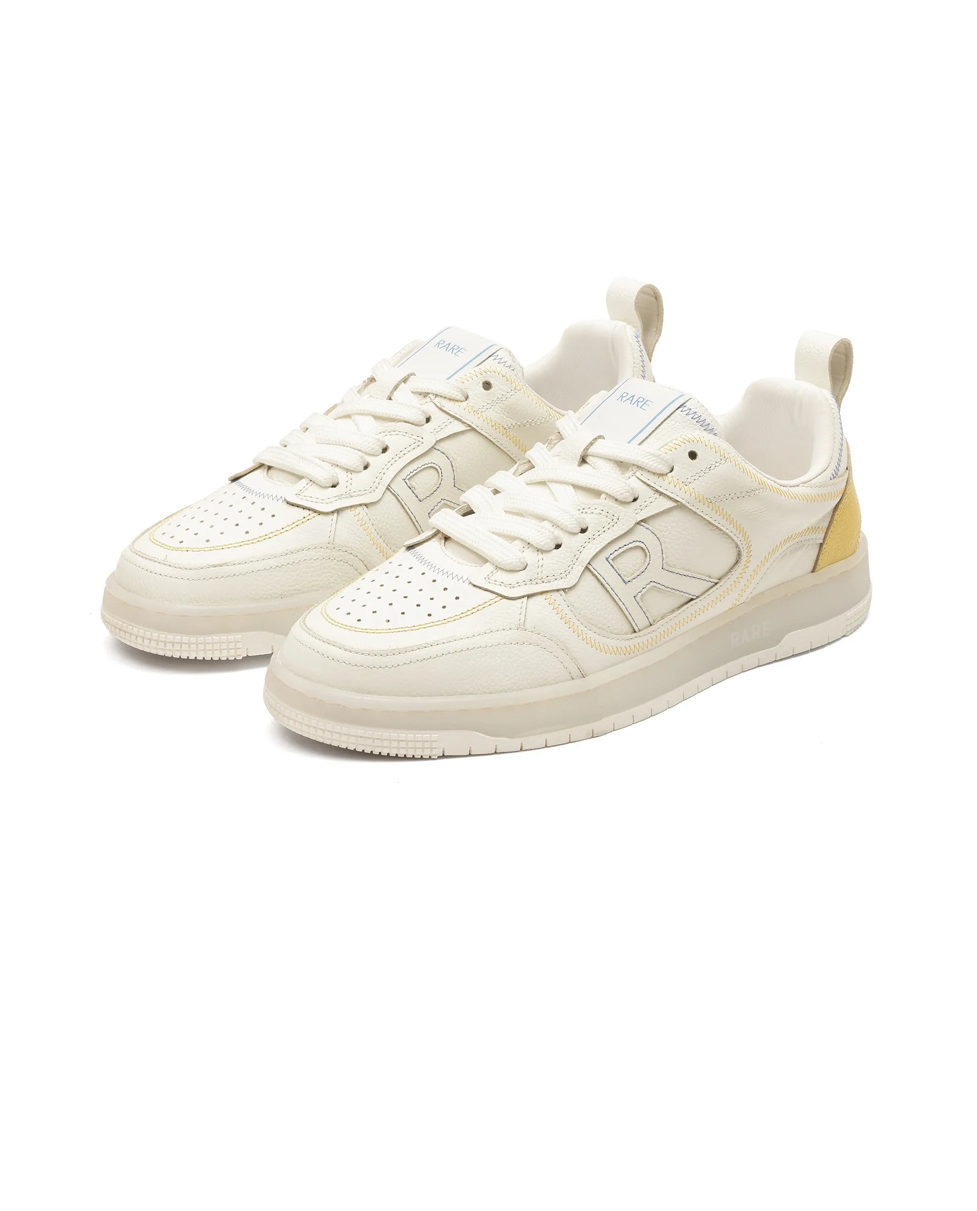 Rare Rabbit Men Zion White Lace-Up Closure Shoes