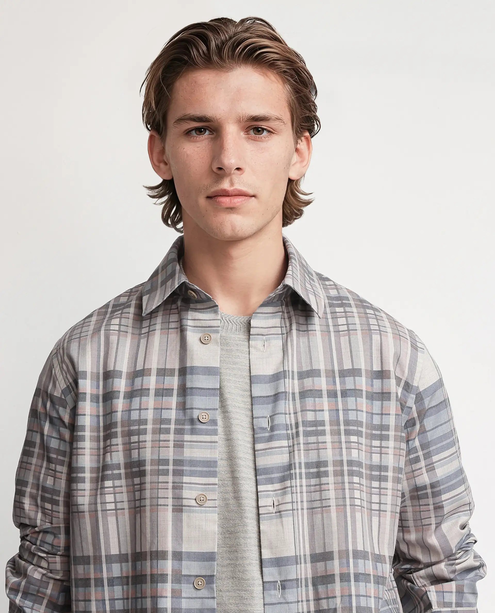 Rare Rabbit Men's Zircop Pastel Purple Cotton Fabric Full Sleeve Collared Neck Button Closure Printed Shirt