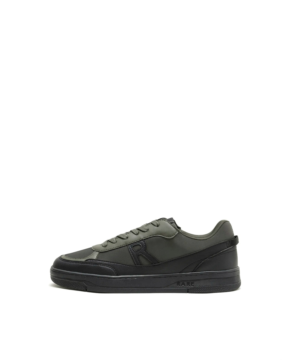 Rarez Men's Zora Dark Olive Micro fiber Regular Sneaker