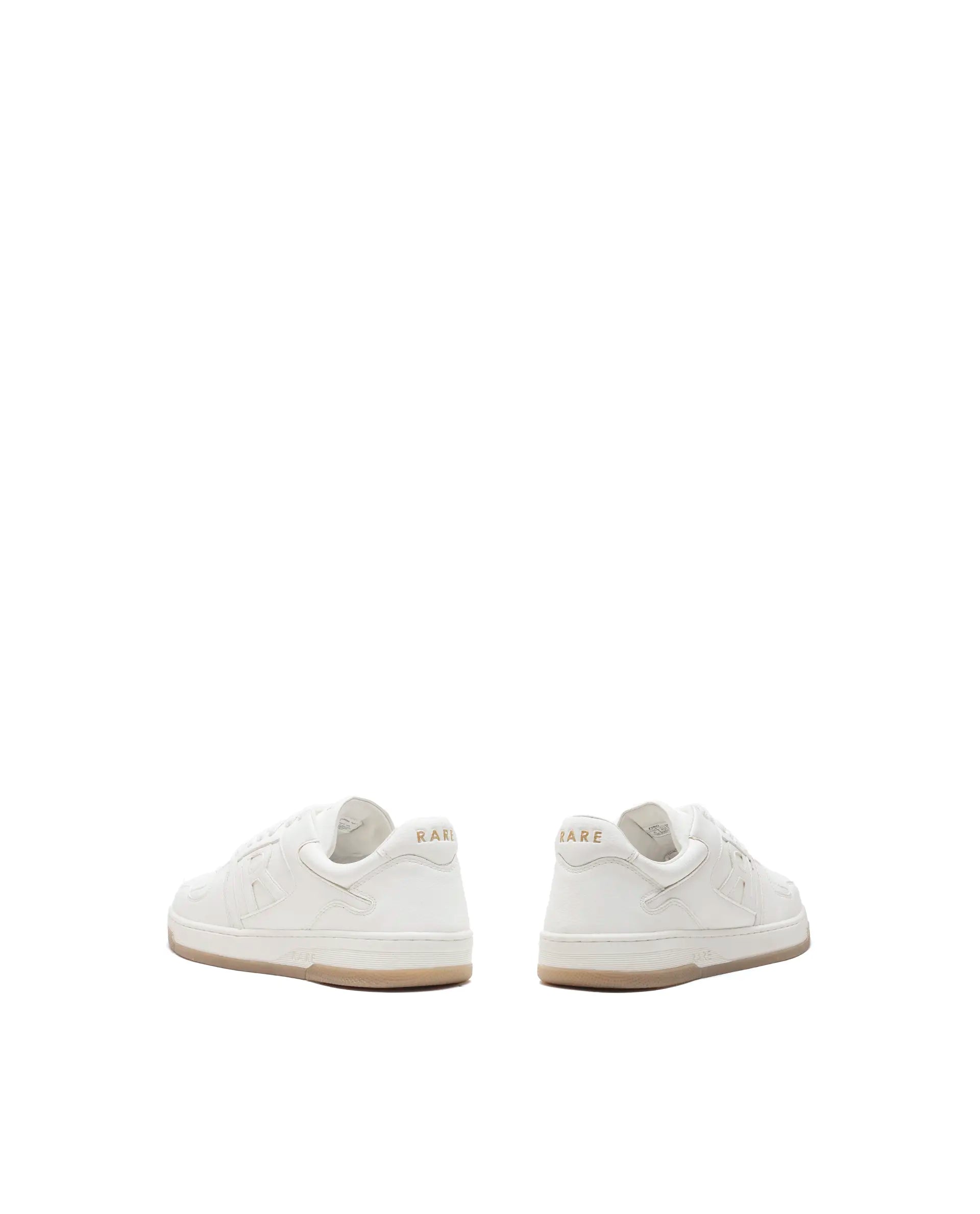 Rarez Men's Zyro White Regular Micro Fiber Sneaker