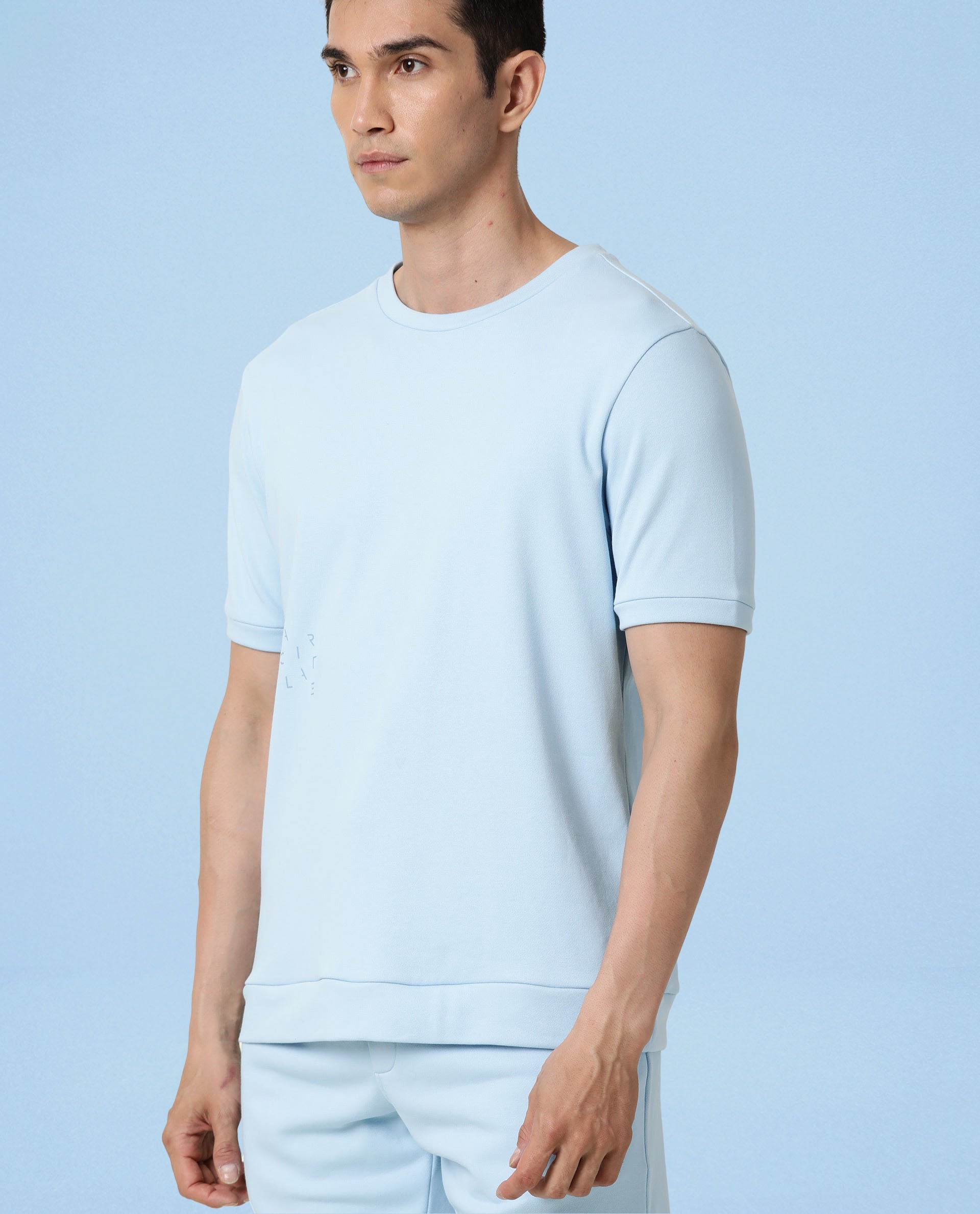 Sweat Tee Clear Blue Men