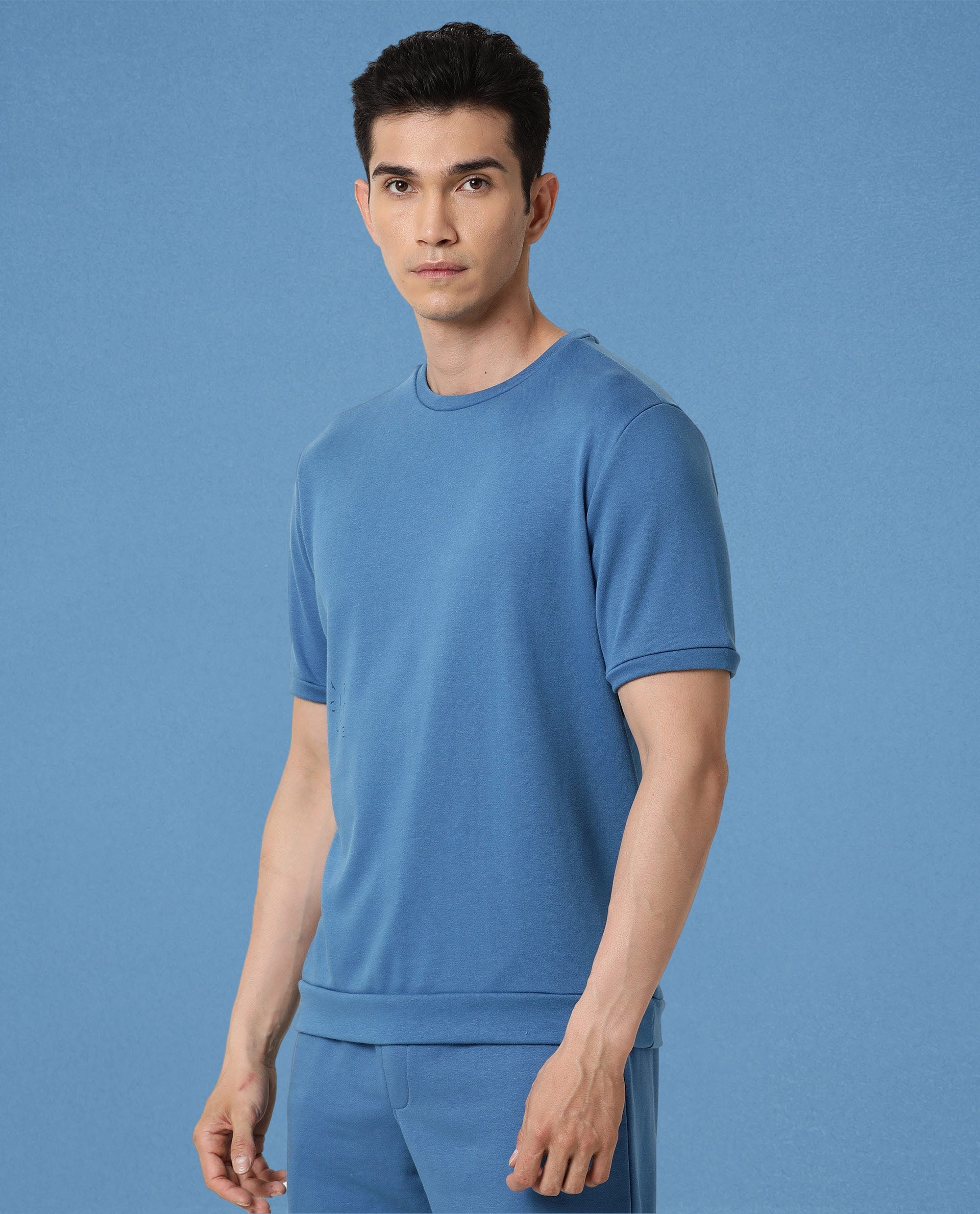 Sweat Tee Enamel Blue Men