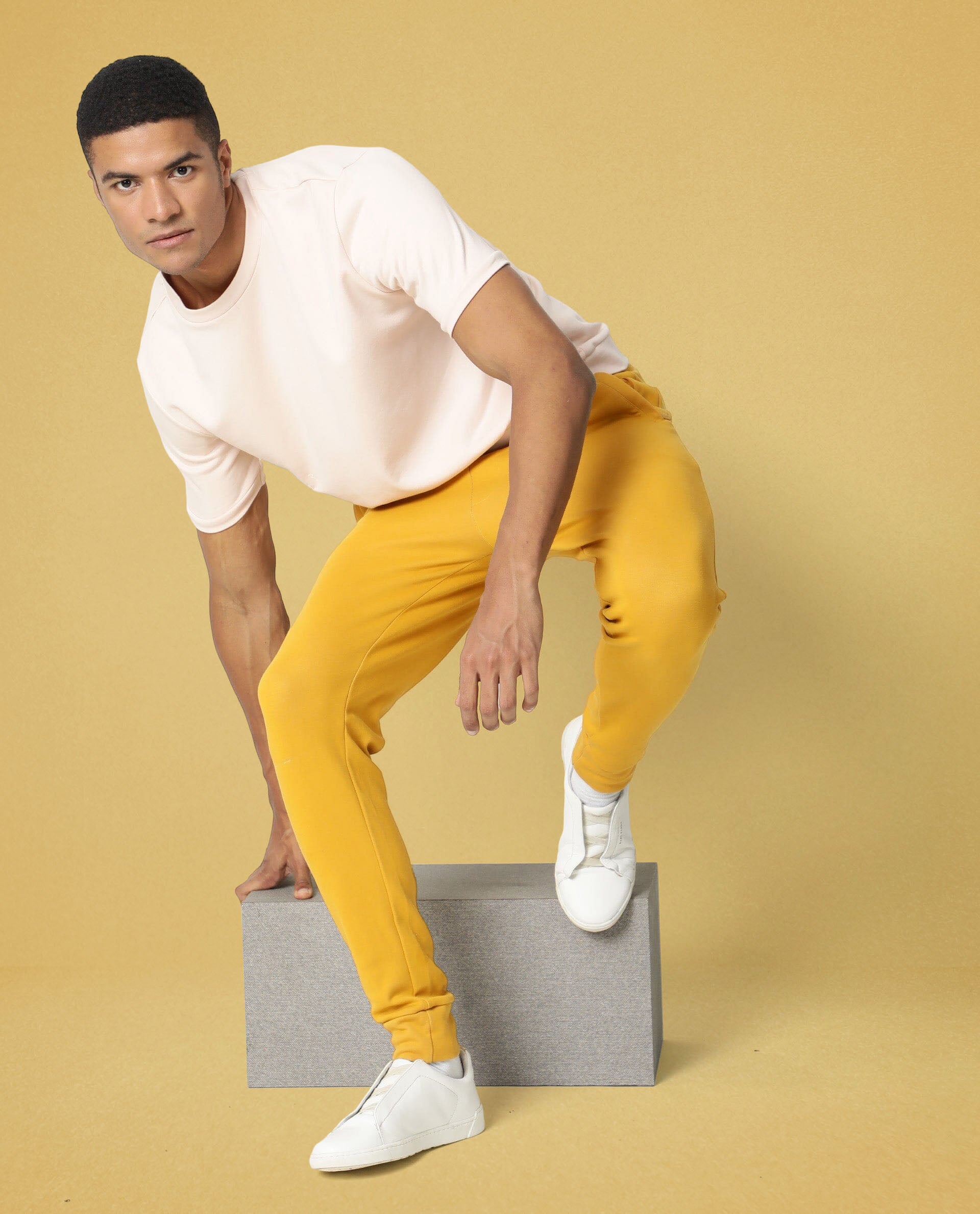 Track Pant French Mustard Men
